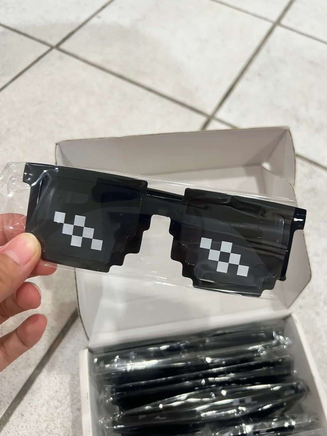 Pixelated funny Sunglasses thumbnail