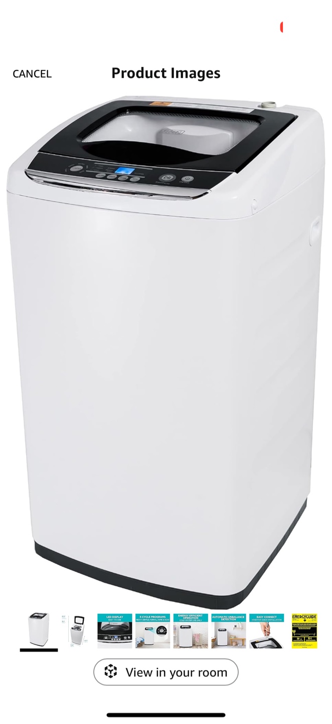 Black & Decker Portable Washing Machine - photo 2
