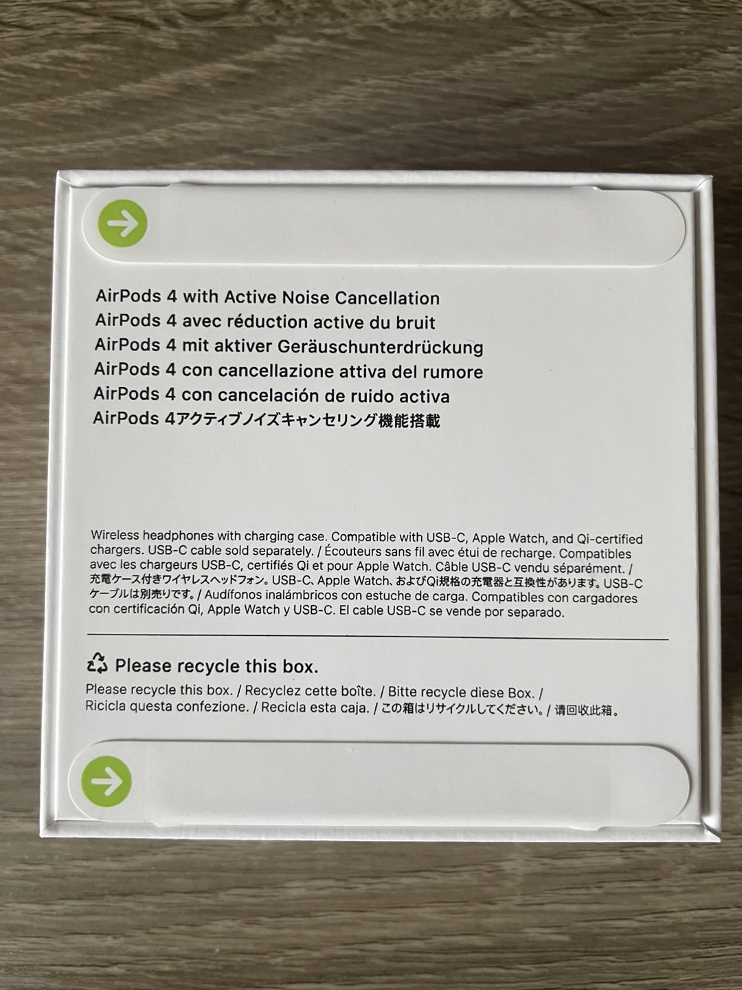 New, Unopened AirPods 4 with Active Noise Cancellation - photo 3