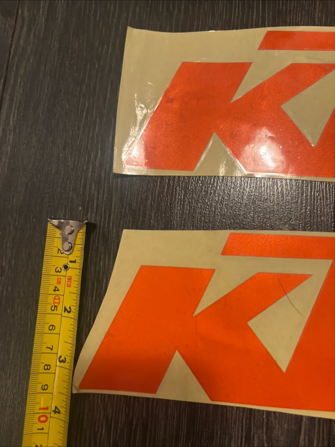 2 Large KTM Decals thumbnail