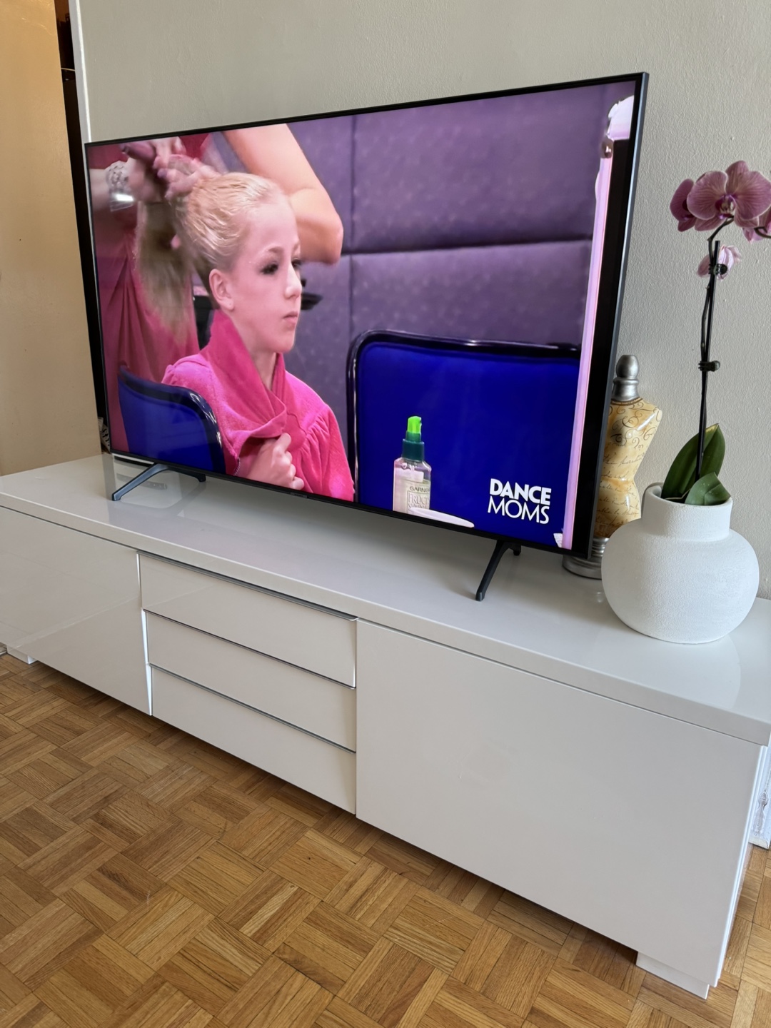 White TV Stand - photo 2