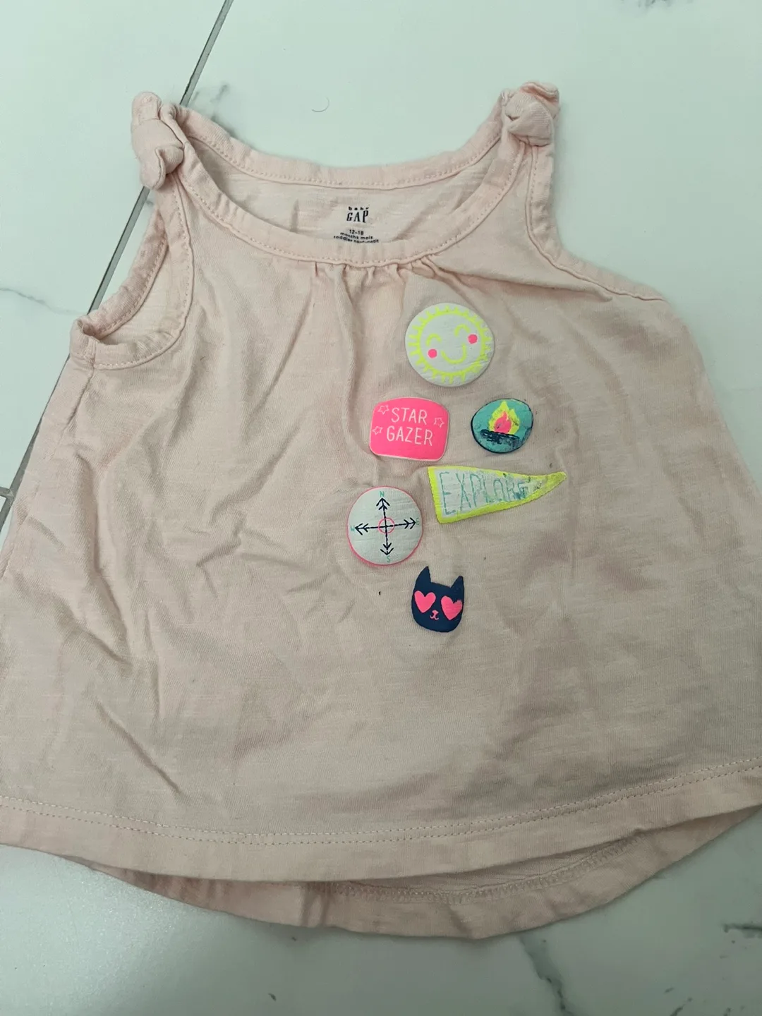Baby Gap Tank Top 12-18 month thumbnail