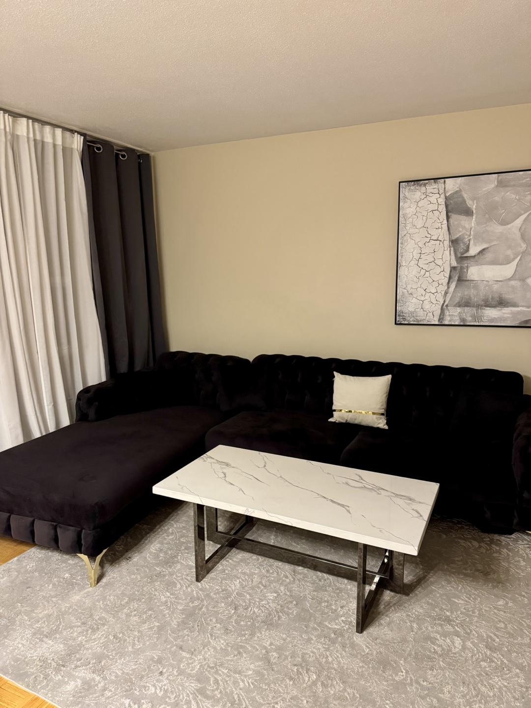 Plush Sectional Sofa