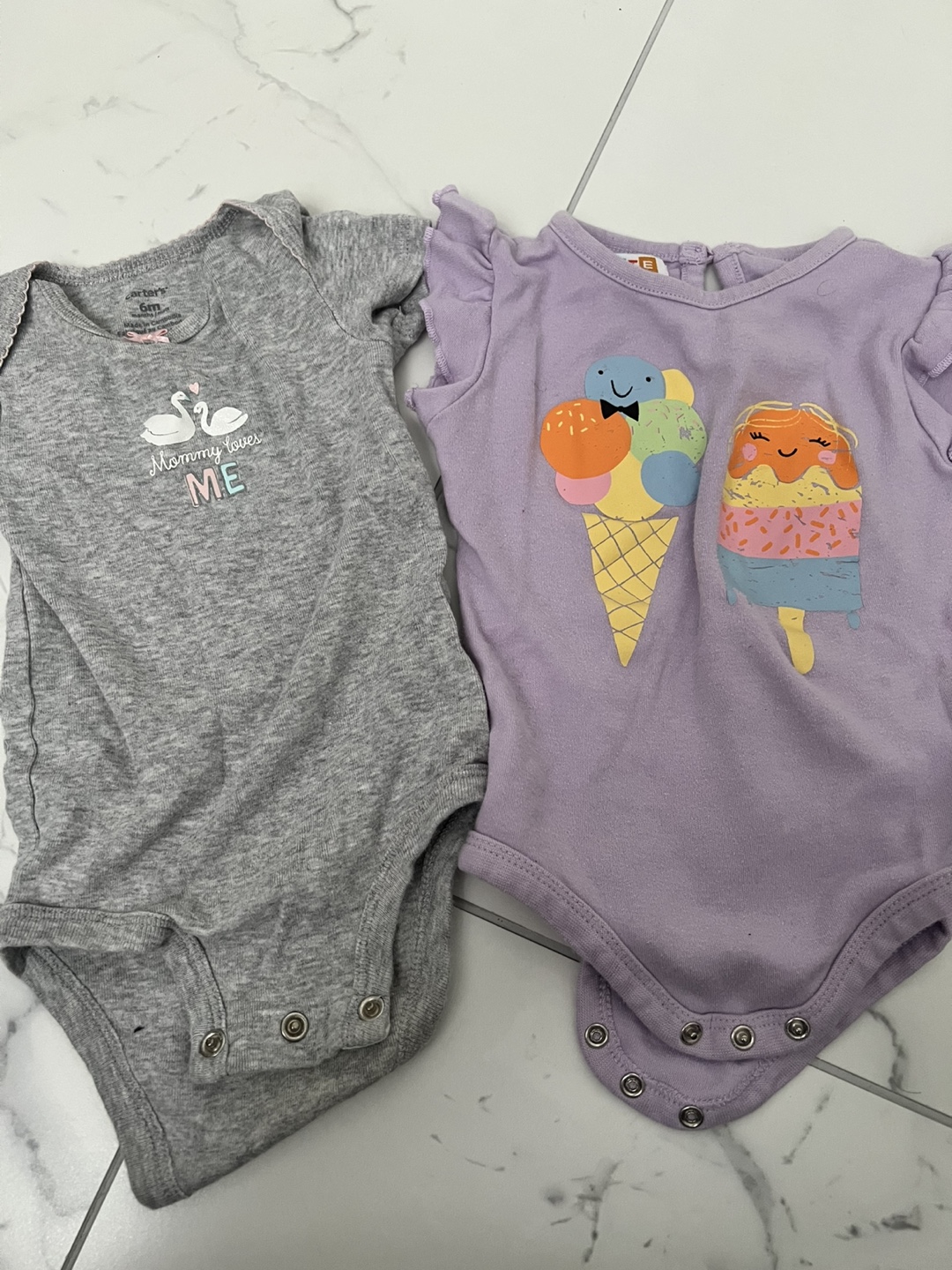 Carter's and Coyote & Co. Baby Bodysuits 6 months