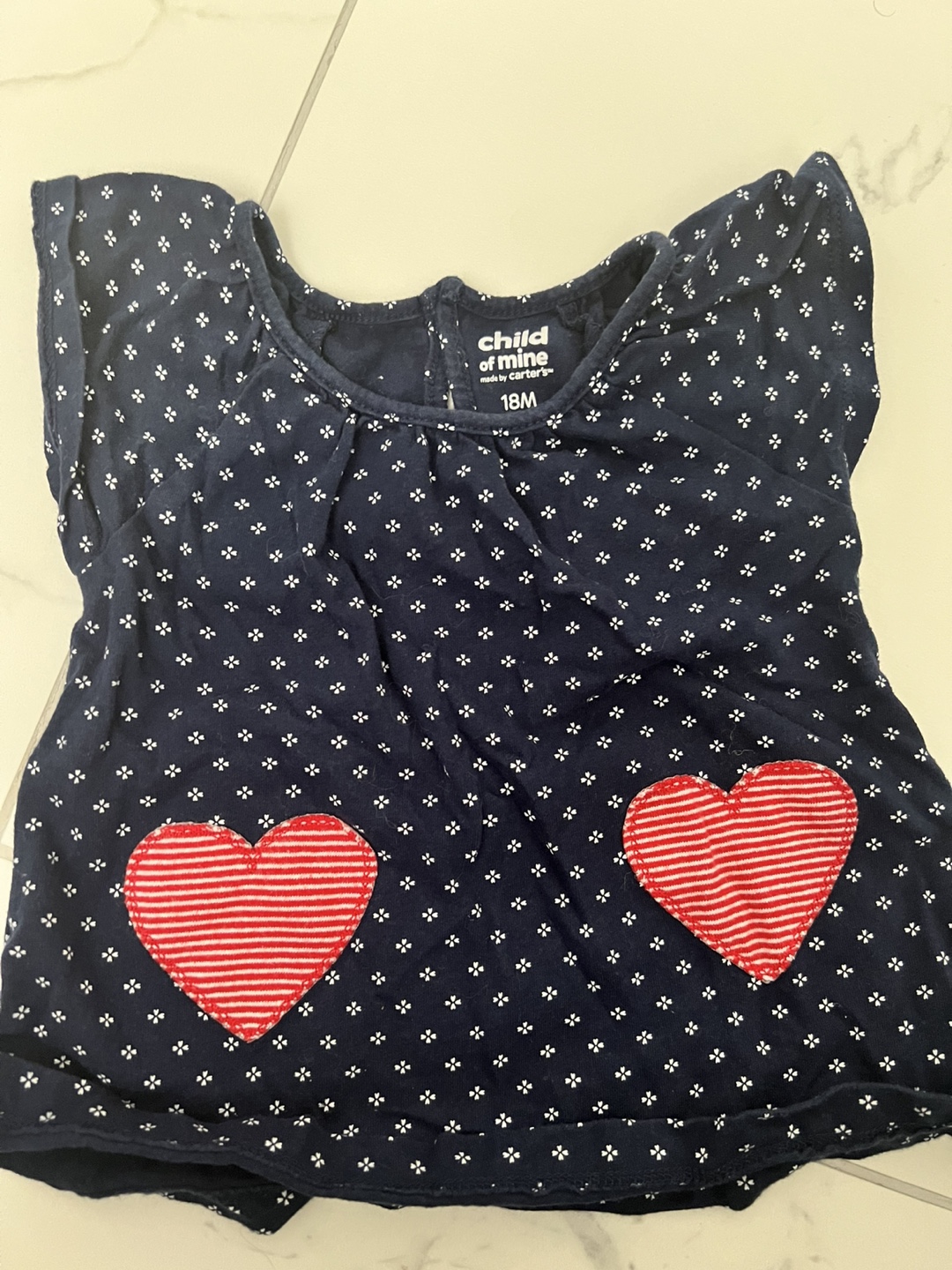 Child of Mine by Carter's Baby Top and Shorts Set - 18M - photo 2