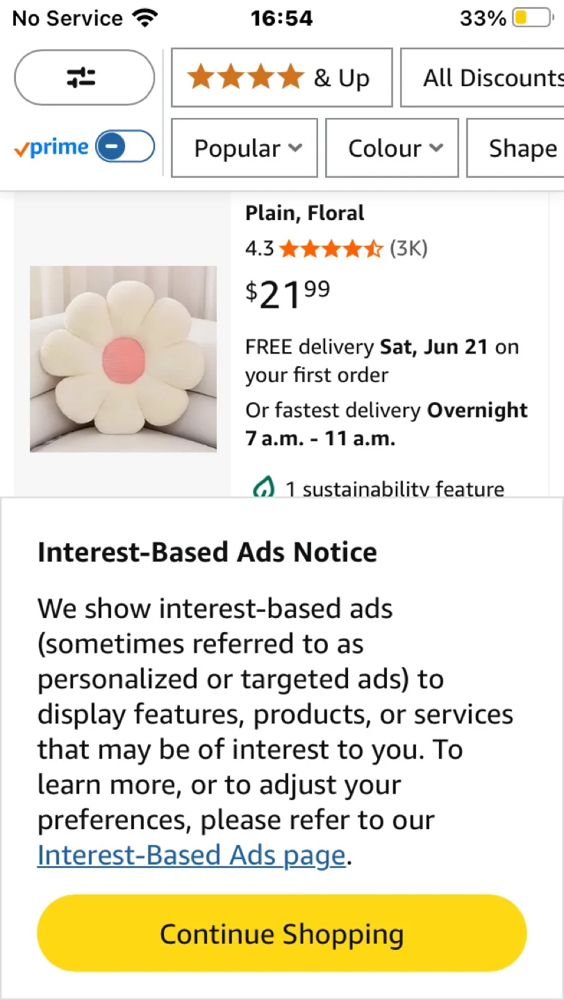Black Flower-Shaped Pillow image indicator(5)