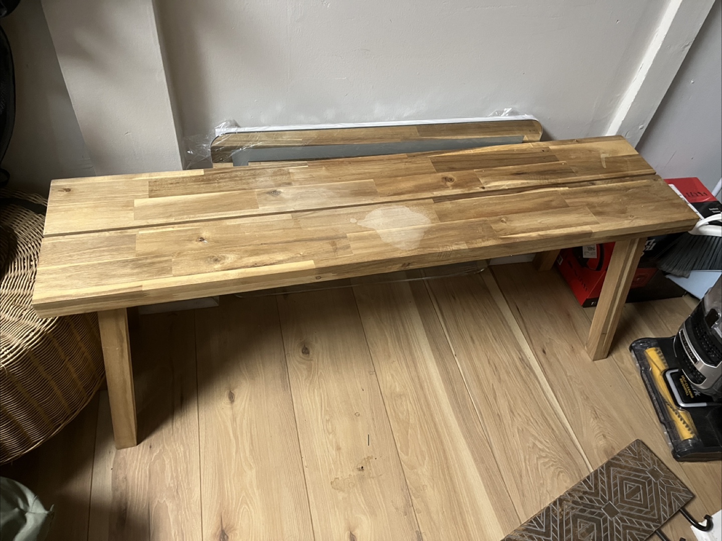 Matching shelf and bench - photo 3