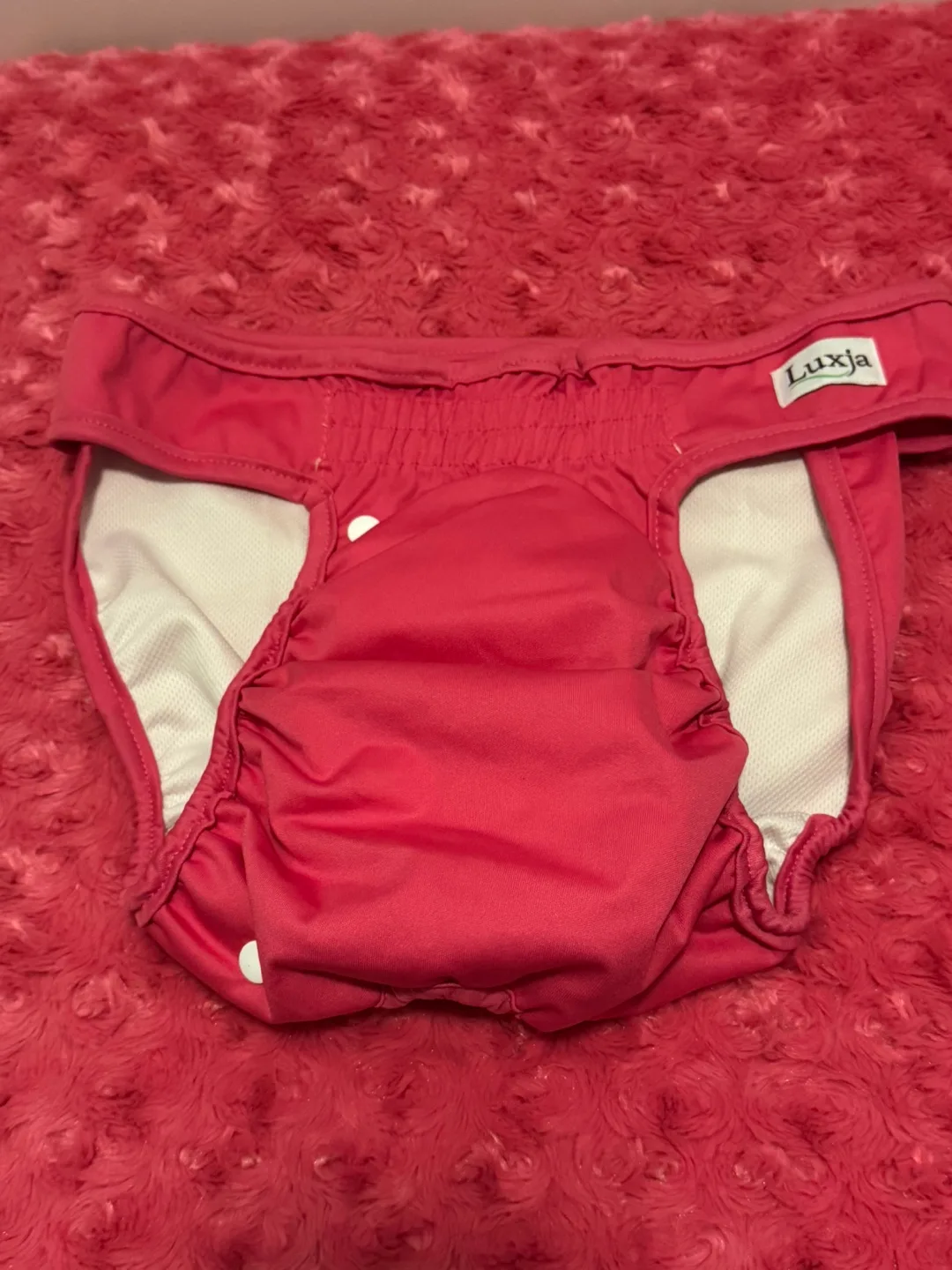 Luxja 4-pack Reusable Dog Diapers for larger dogs 🥕💚 L2(23”-29”) image indicator(2)