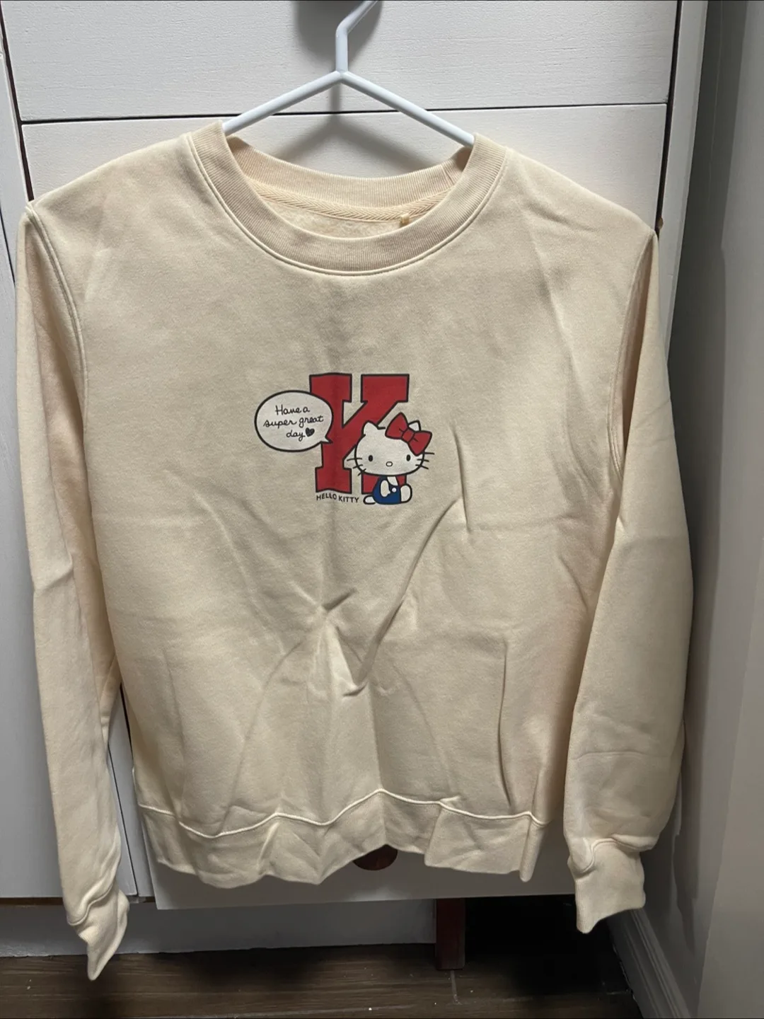 Hello Kitty Cream Coloured Sweatshirt thumbnail