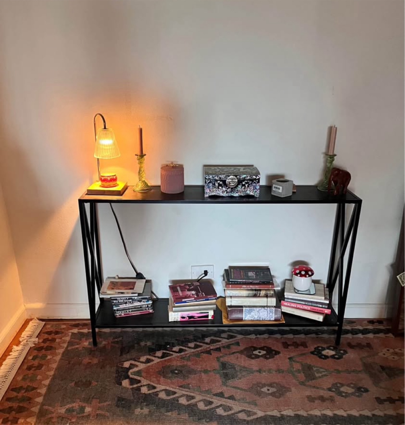 Espresso Console Table/Shelf - photo 2