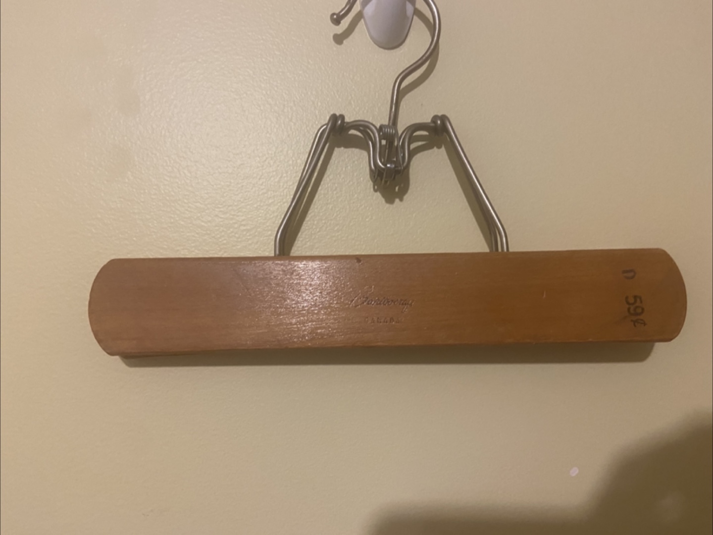 Vintage Wood Hanger - photo 2