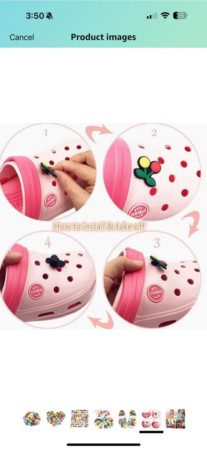 Shoe Charms Assortment, brand new image indicator(3)