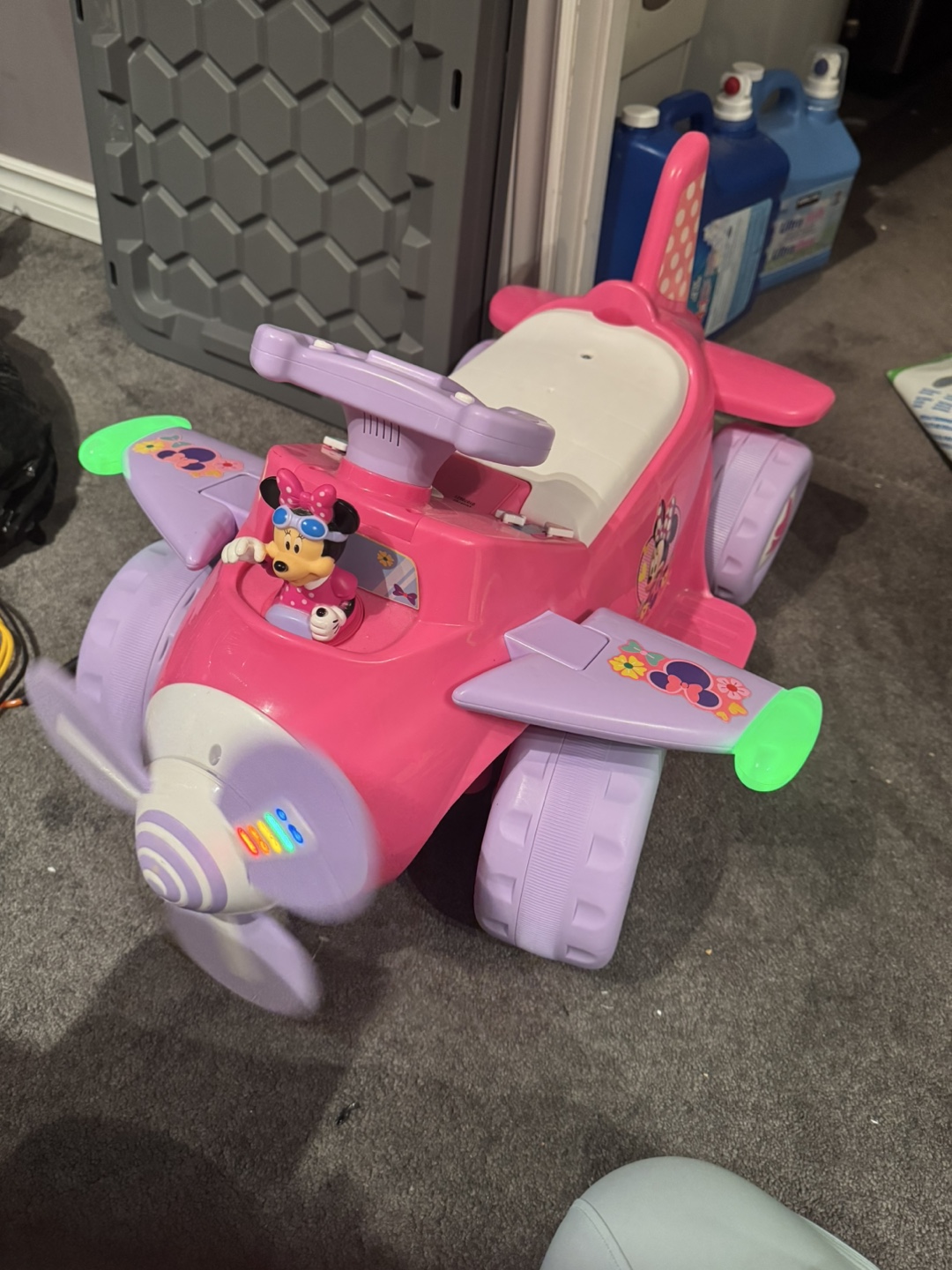 Minnie Mouse Airplane Ride-On Toy