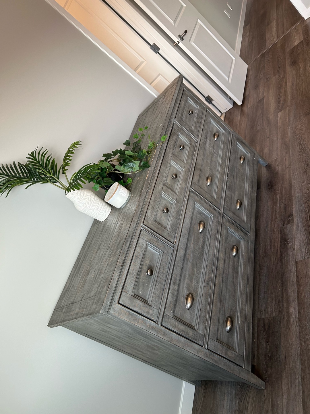 Urban Barn Grey Dresser with Drawers - photo 2