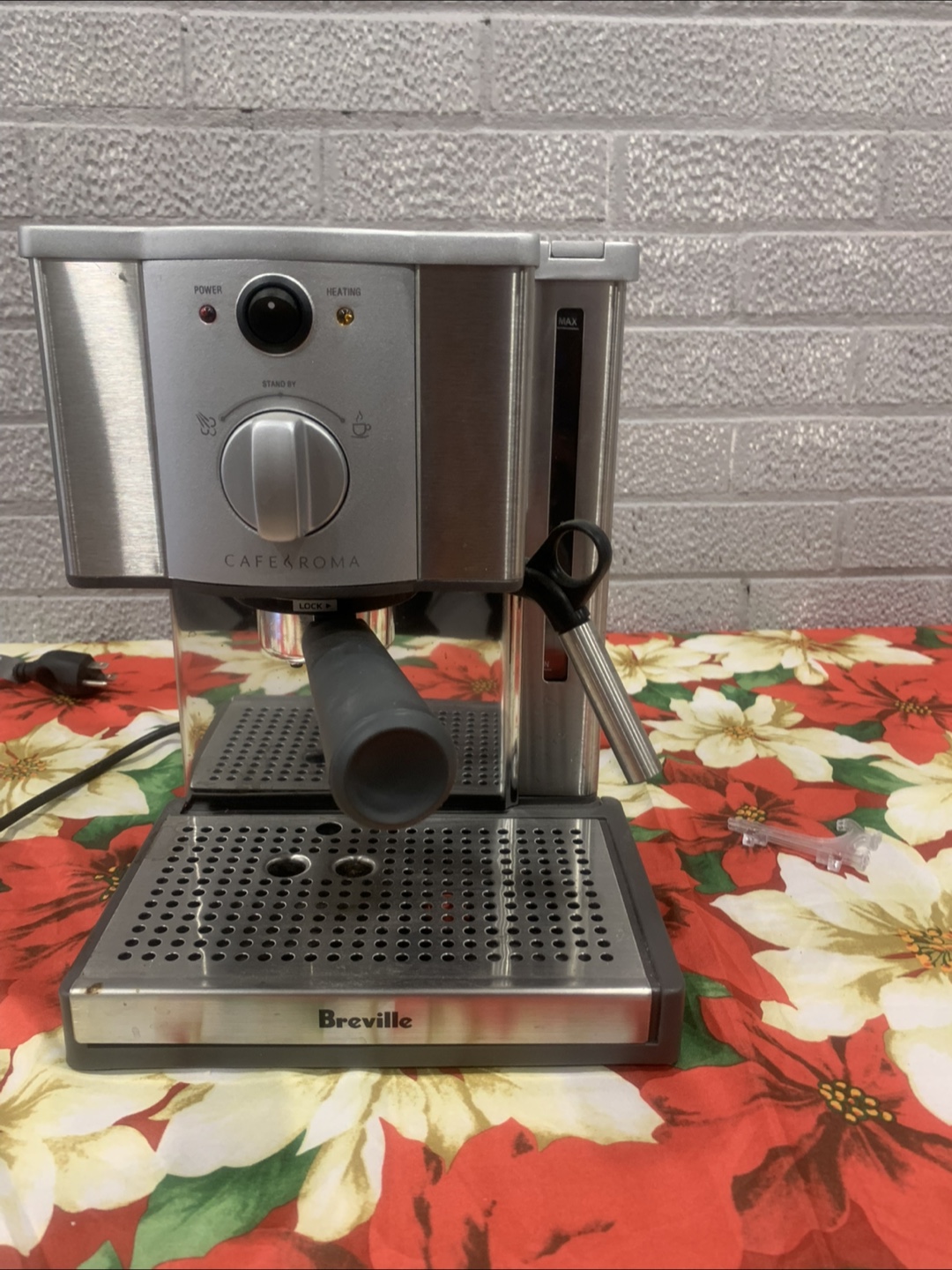 Breville Cafe Roma Espresso Machine - photo 2