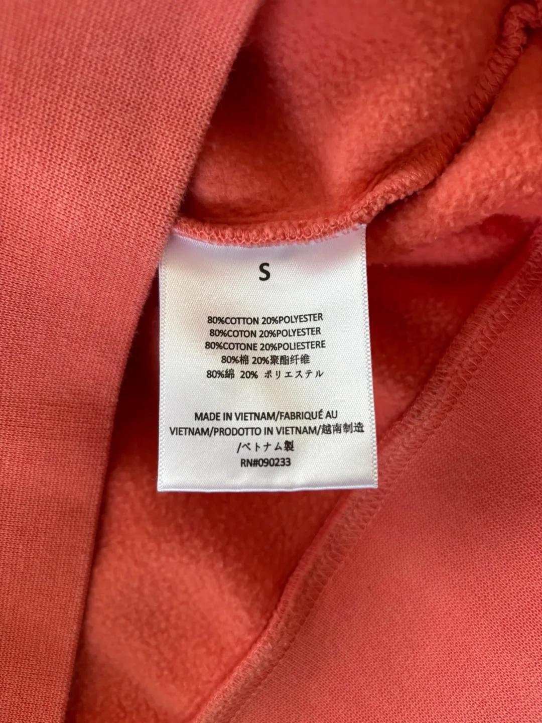 Fear Of God Essentials Hoodie + Sweatpants Coral image indicator(4)