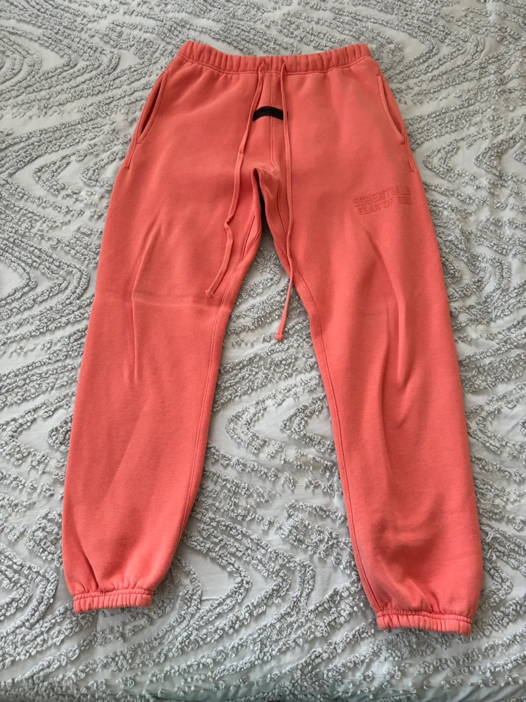 Fear Of God Essentials Hoodie + Sweatpants Coral image indicator(6)