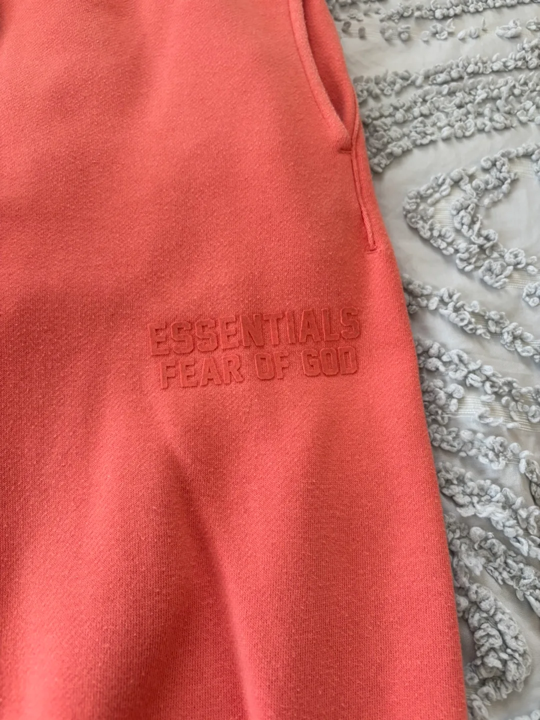 Fear Of God Essentials Hoodie + Sweatpants Coral image indicator(7)