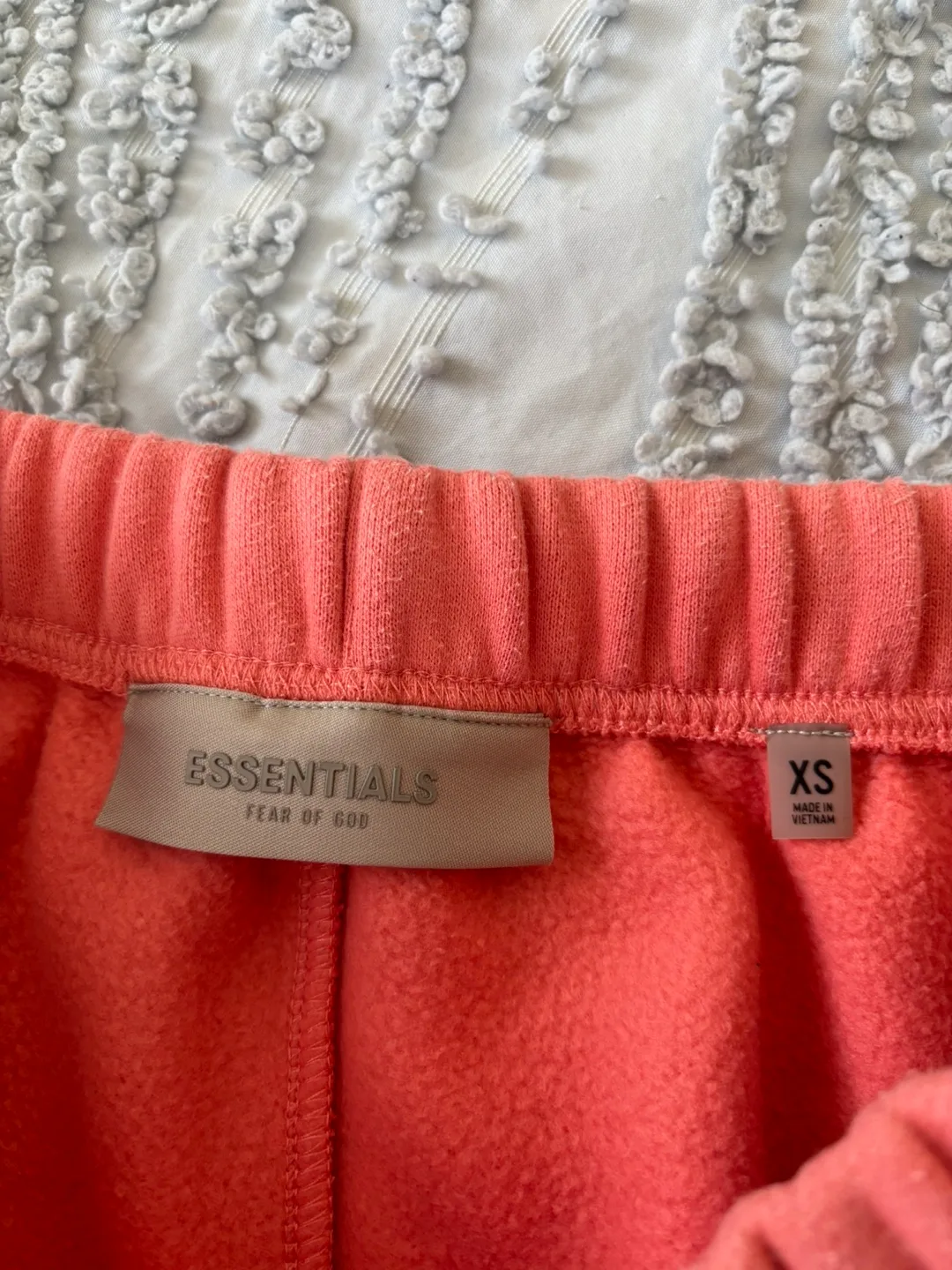 Fear Of God Essentials Hoodie + Sweatpants Coral image indicator(10)