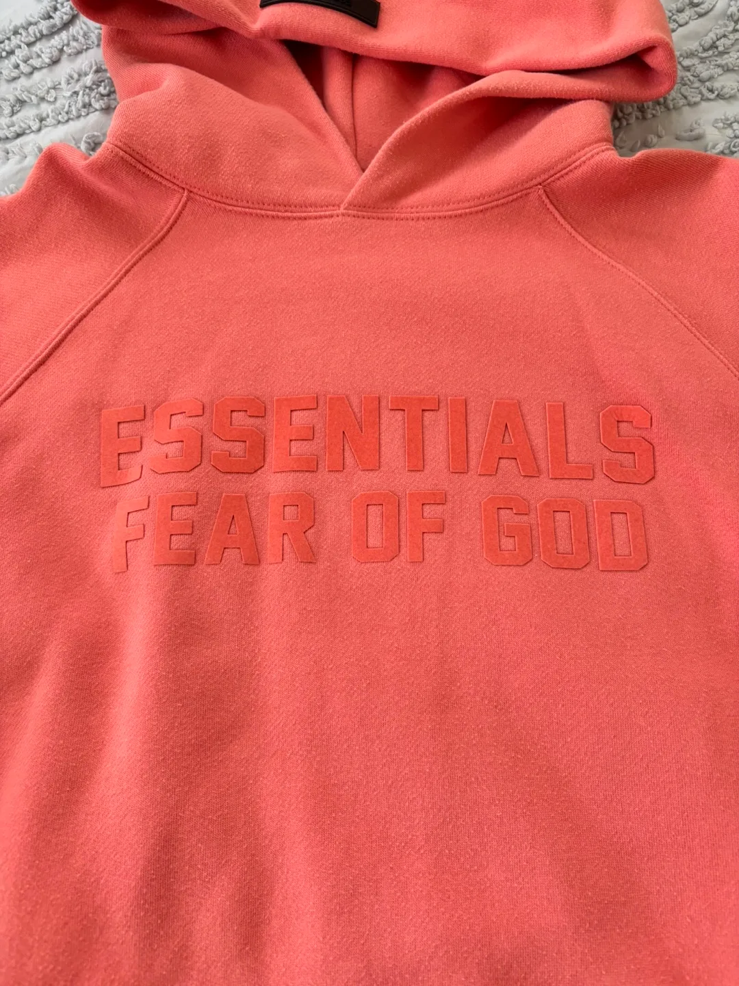 Fear Of God Essentials Hoodie + Sweatpants Coral image indicator(2)