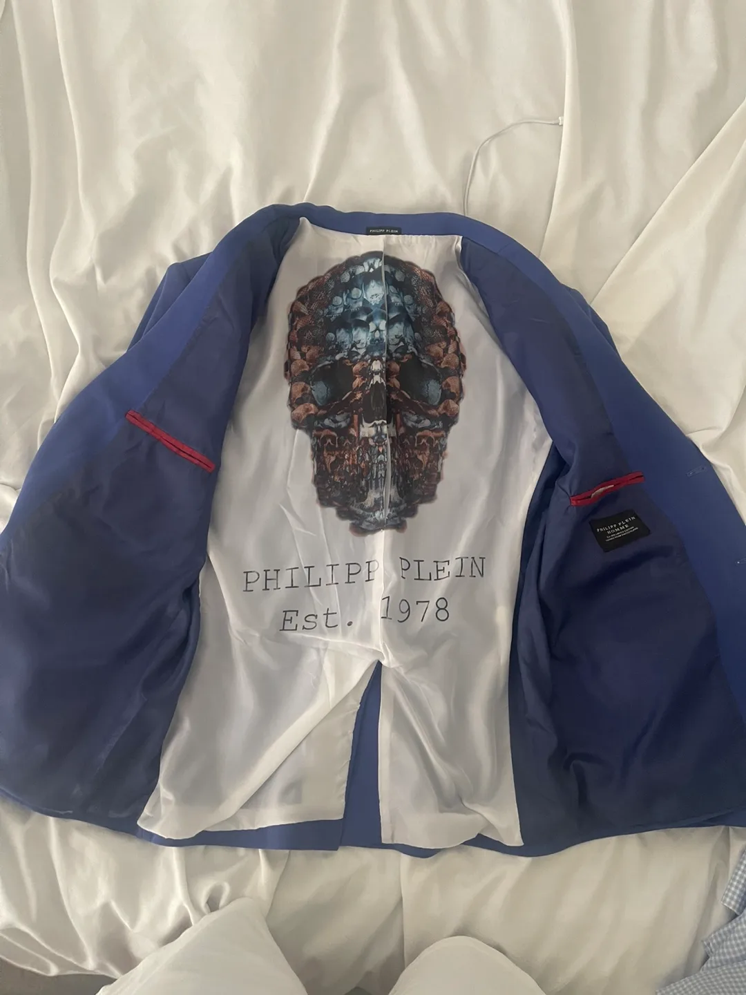 Phillip Plein Blue Blazer thumbnail