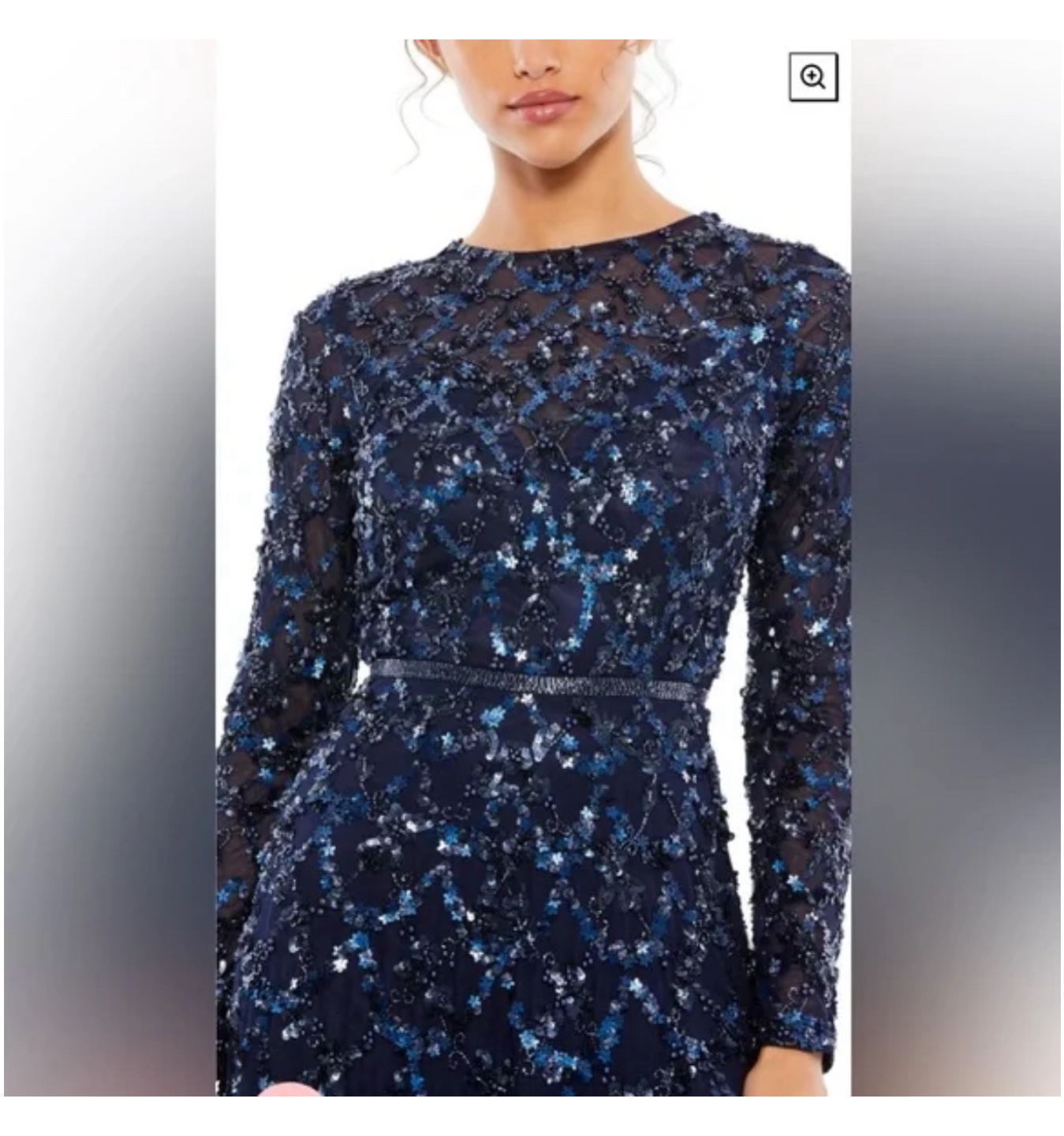 MacDuggal Long Sleeve Gown Size 10 - photo 3