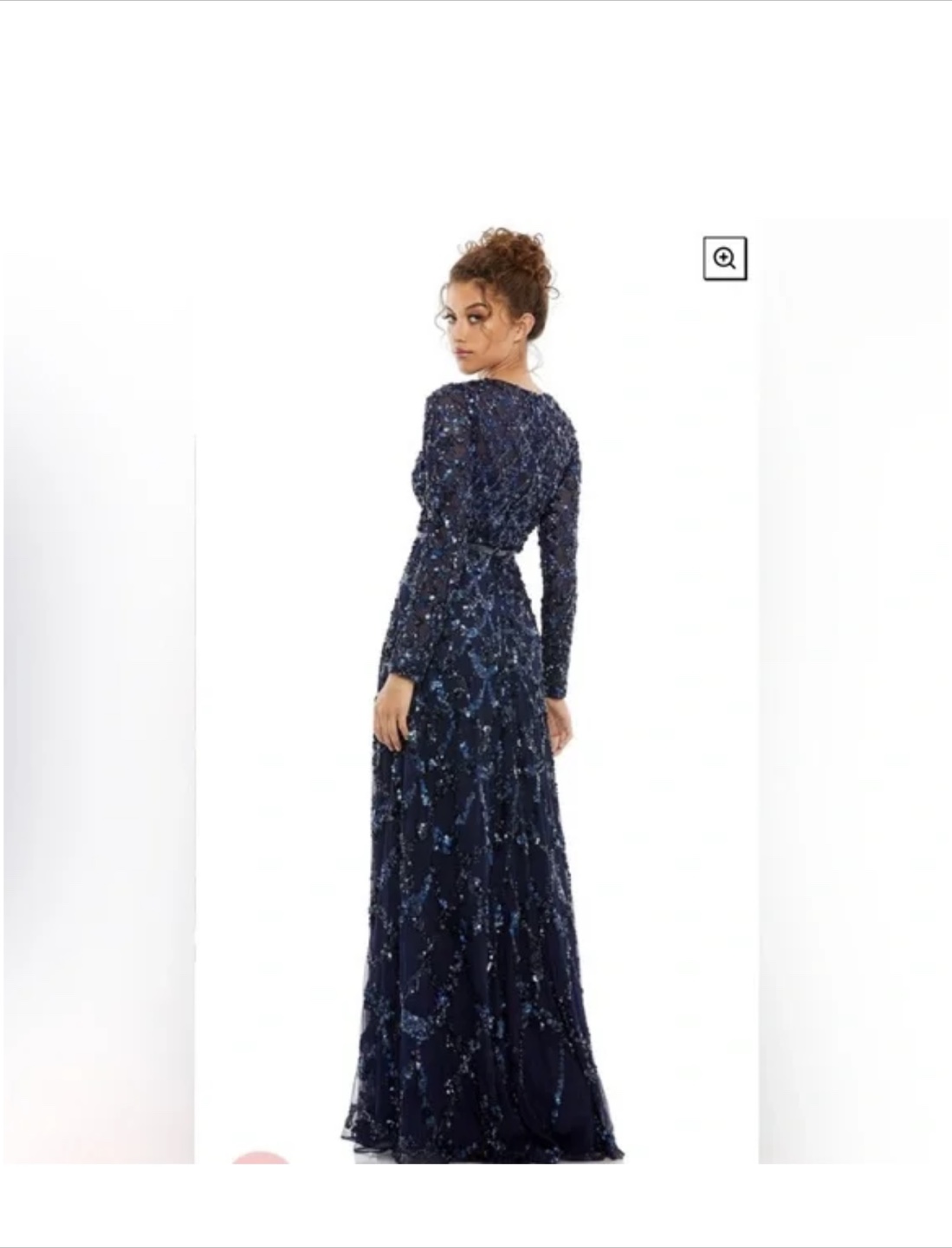 MacDuggal Long Sleeve Gown Size 10 - photo 2