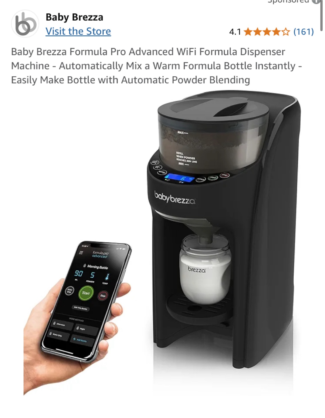 Baby Brezza Formula Dispenser