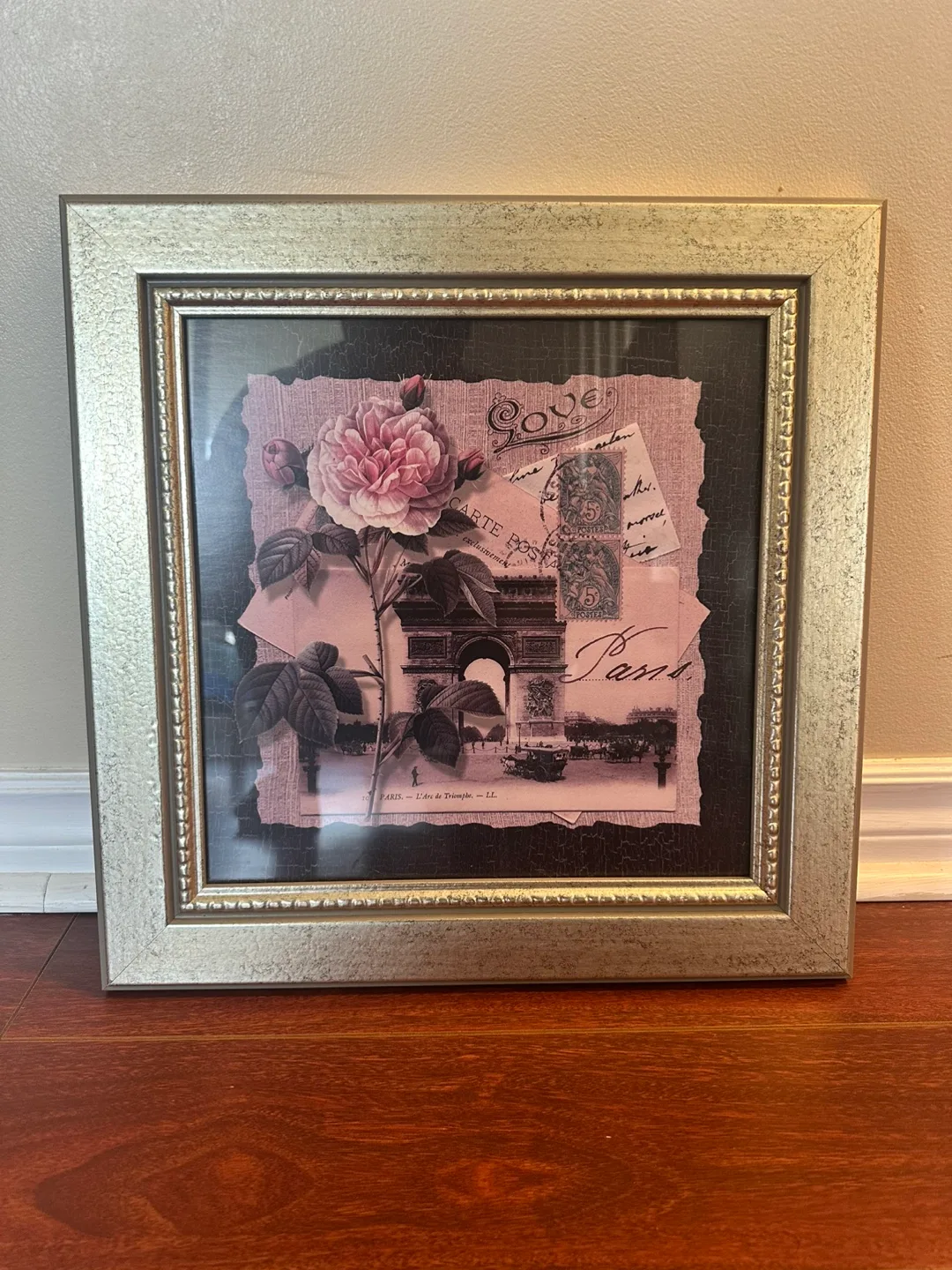 Framed French Floral and Architectural Print image indicator(2)