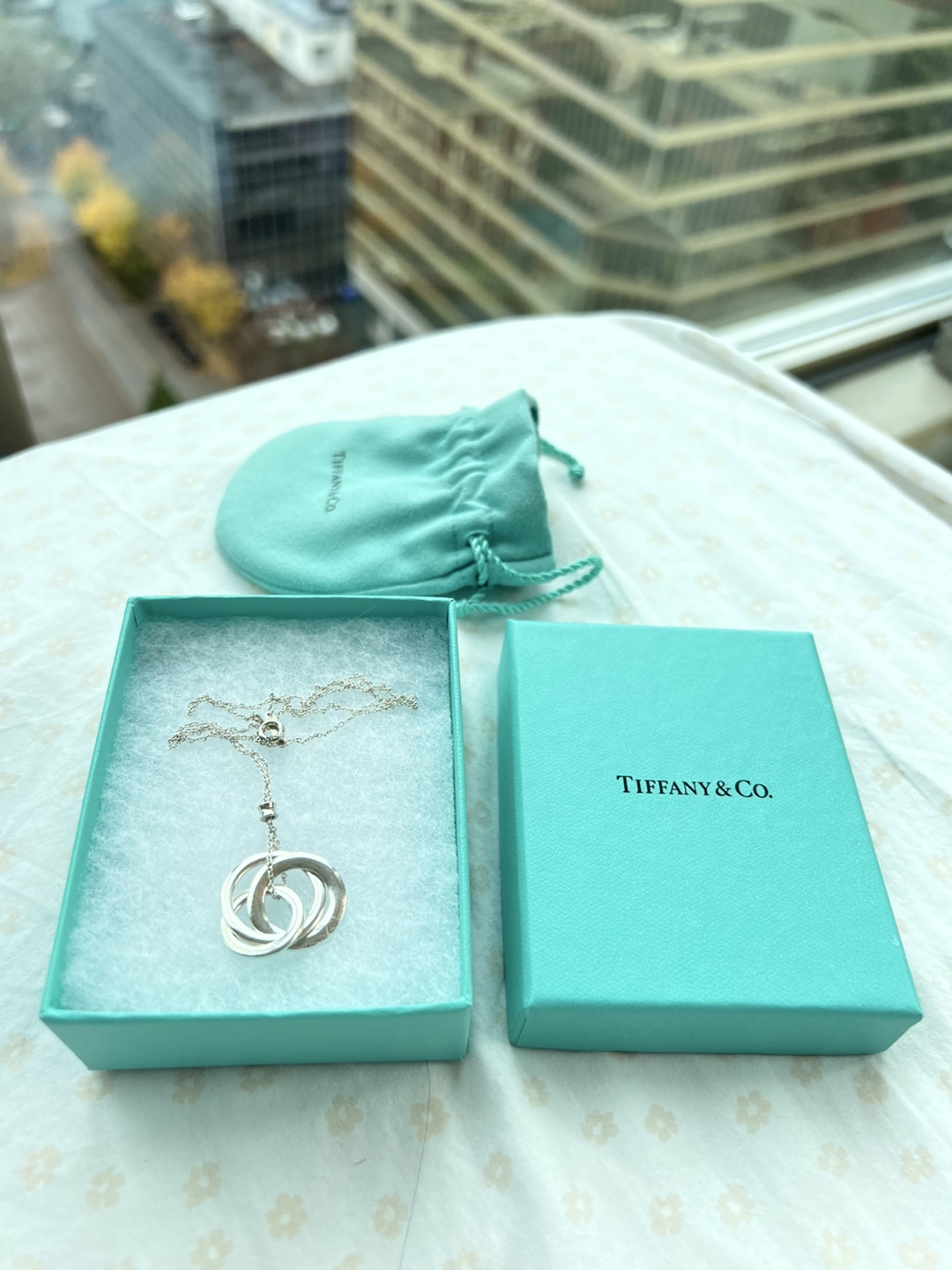 Tiffany & Co Three Interlocking Circles Pendant