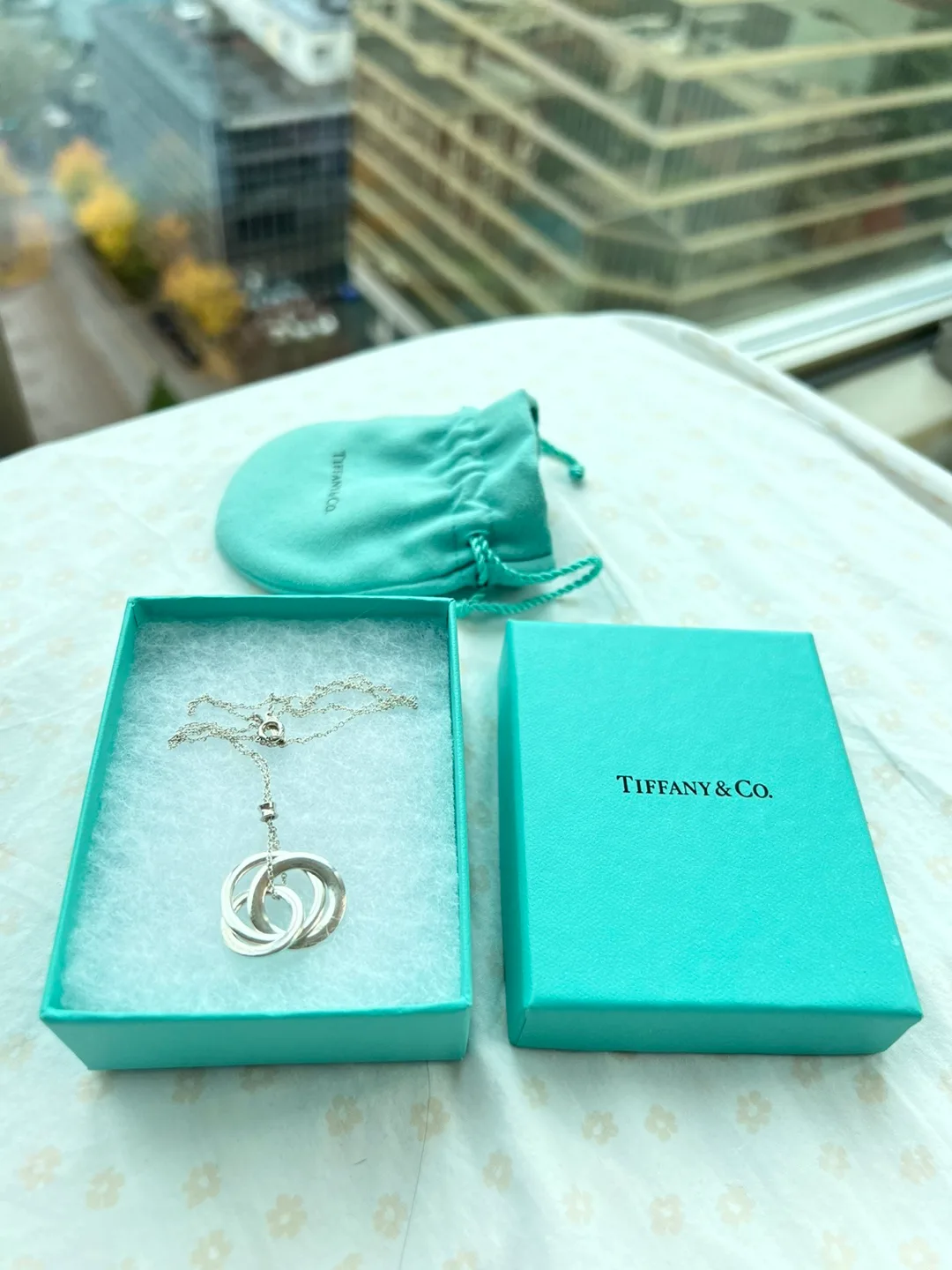 Tiffany & Co Three Interlocking Circles Pendant thumbnail