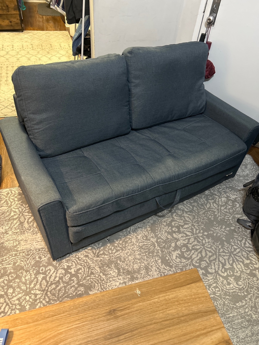 Blue Sofa Bed