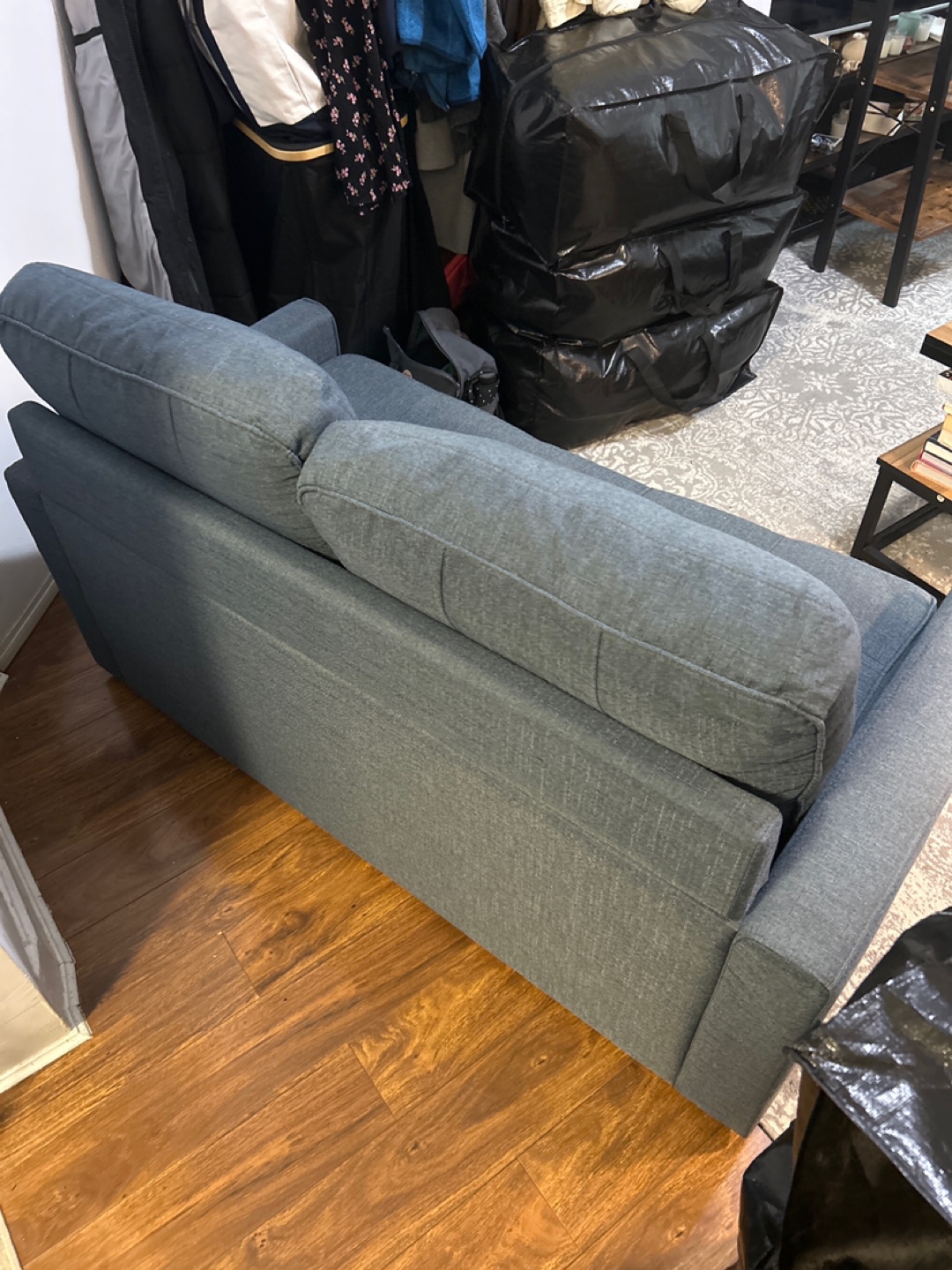 Blue Sofa Bed - photo 3