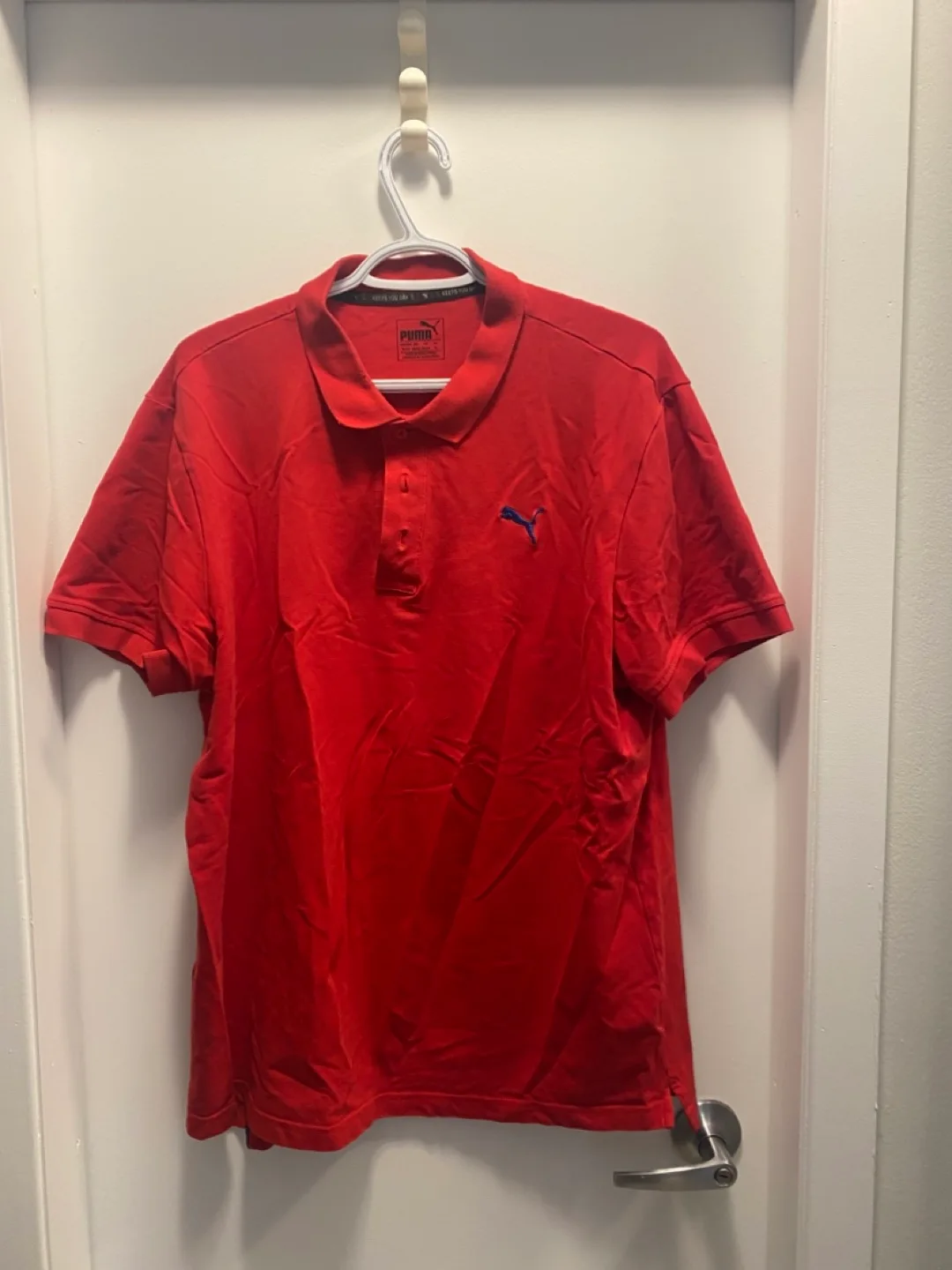 Puma Red Polo Shirt thumbnail