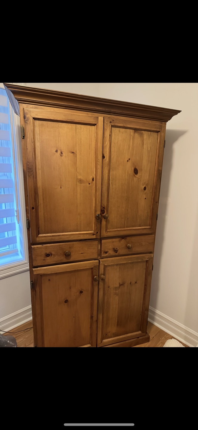 Pine Armoire — Free!