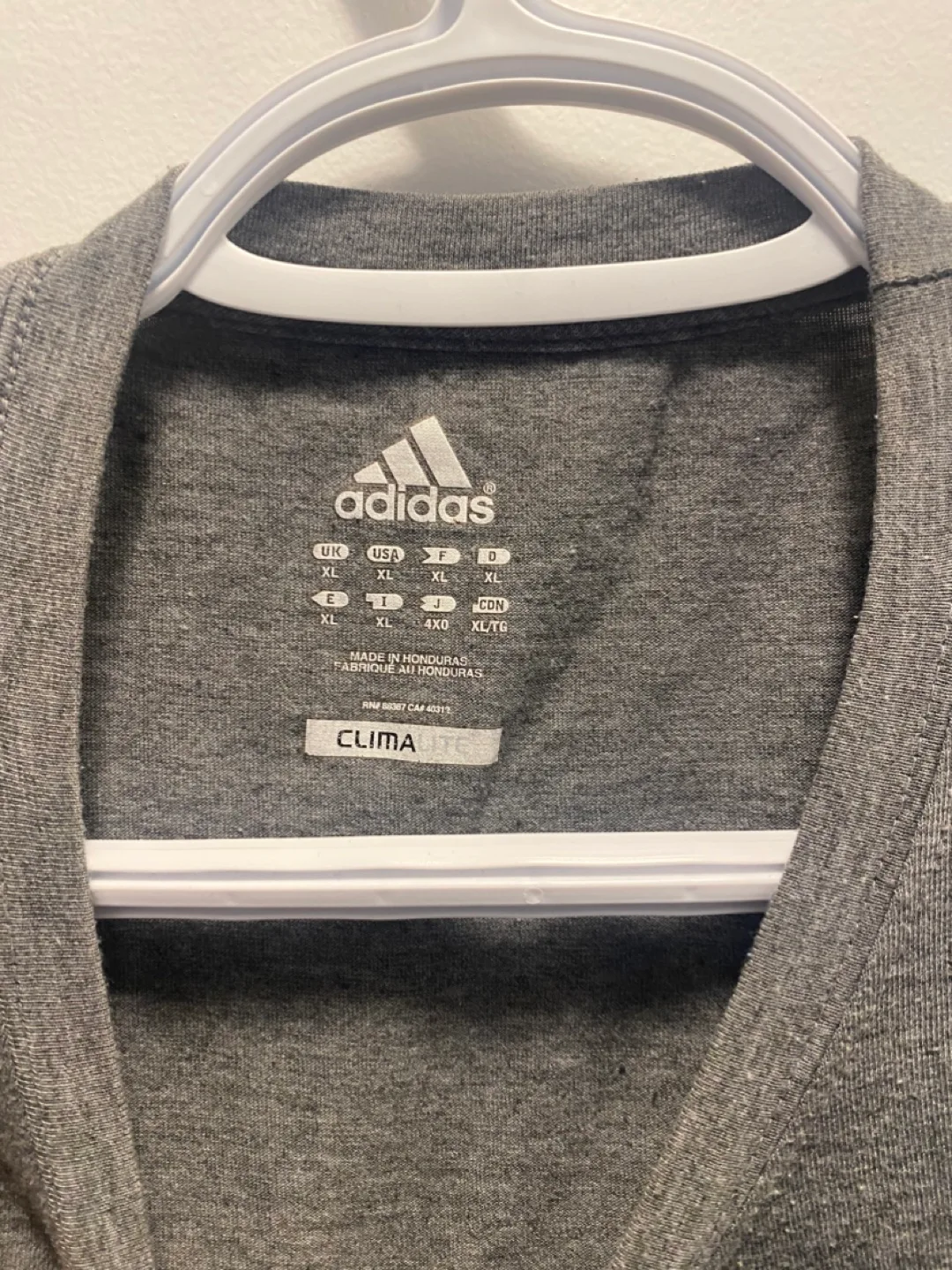 Adidas Gray T-Shirt image indicator(3)