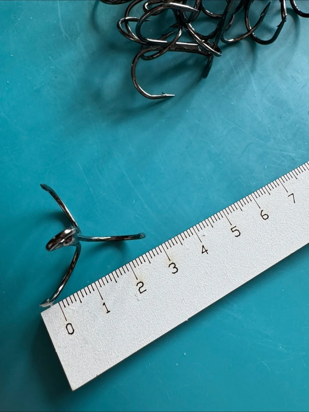 Mustad Treble Fishing Hooks- 25 for $5 thumbnail
