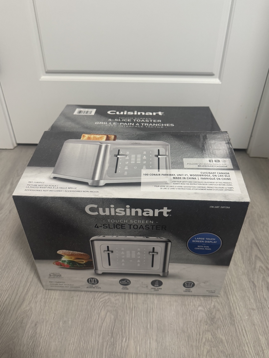 Cuisinart 4-Slice Touch Screen Toaster