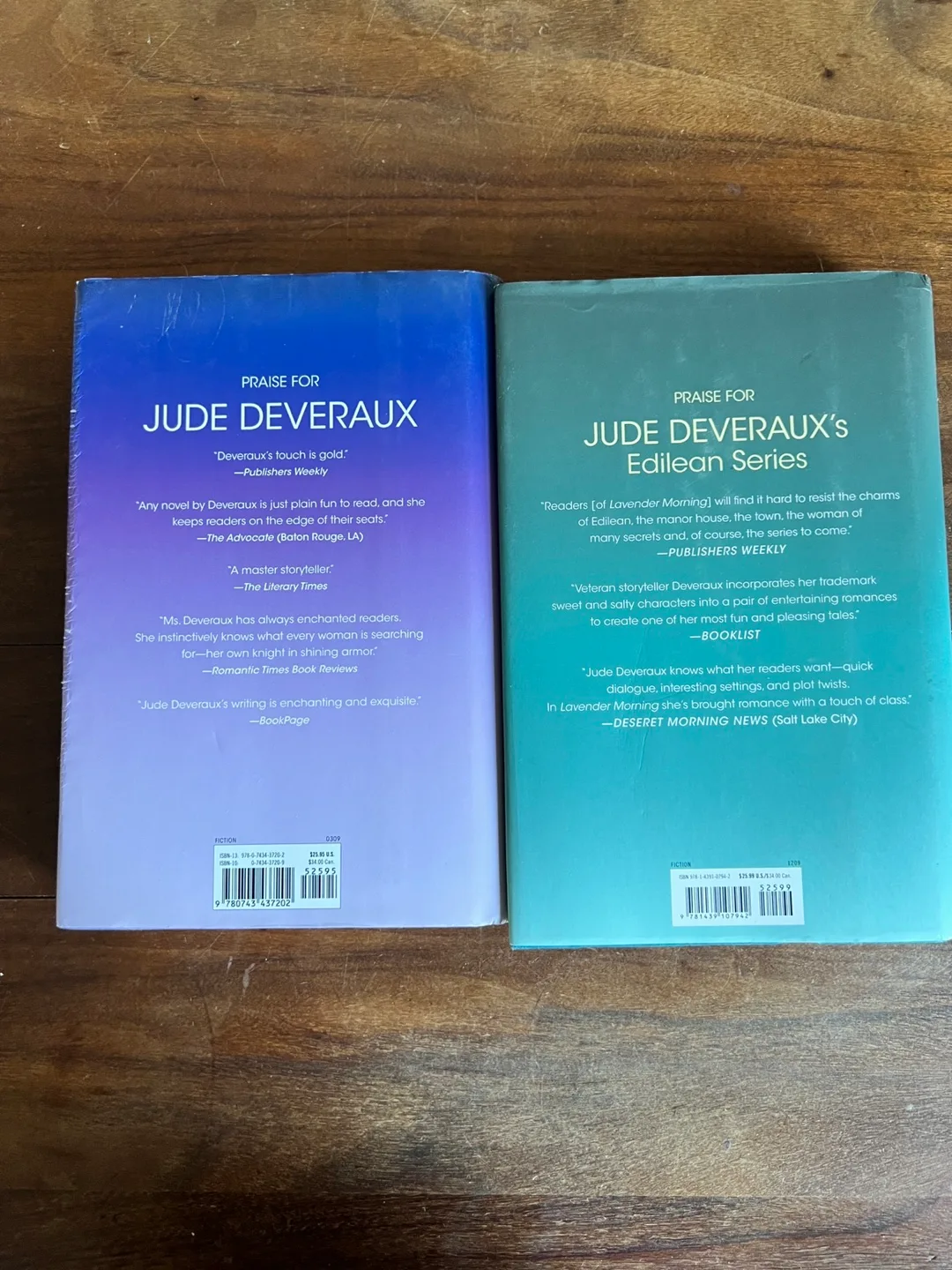 Jude Deveraux Novels - Lavender Morning & Days of Gold image indicator(5)