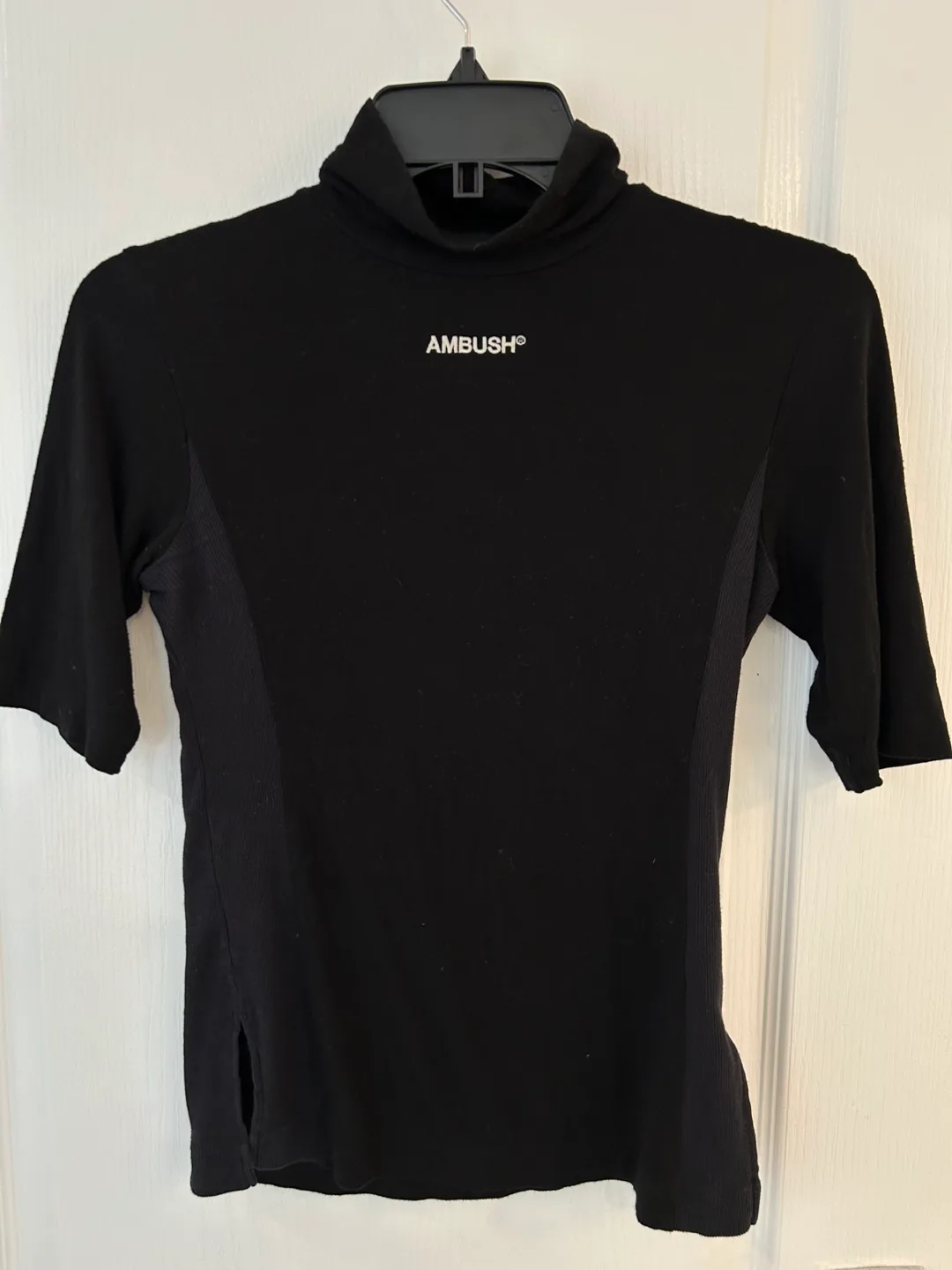 Ambush Black Turtleneck Top thumbnail