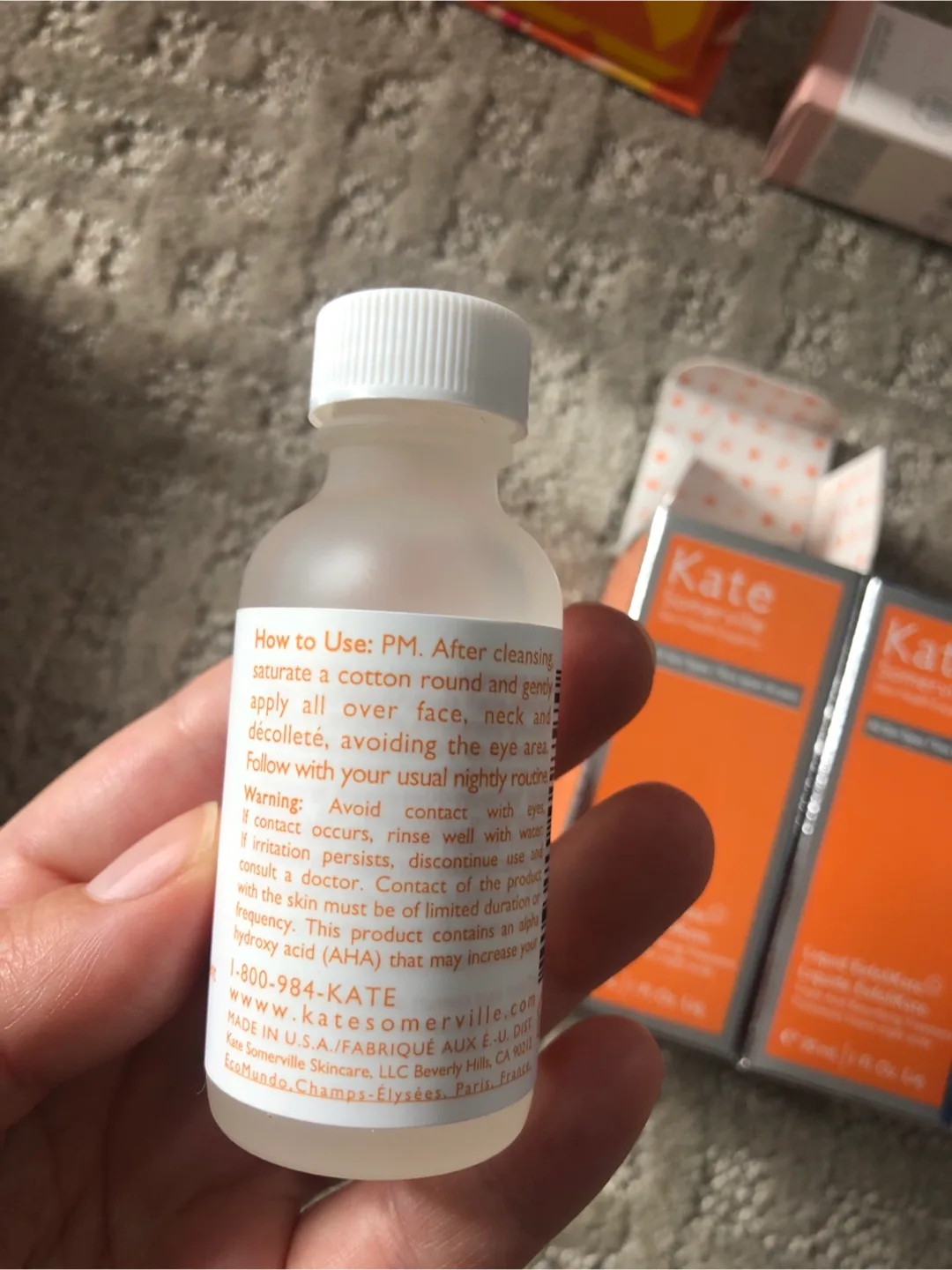 $15 each Kate Somerville Liquid ExfoliKate image indicator(3)