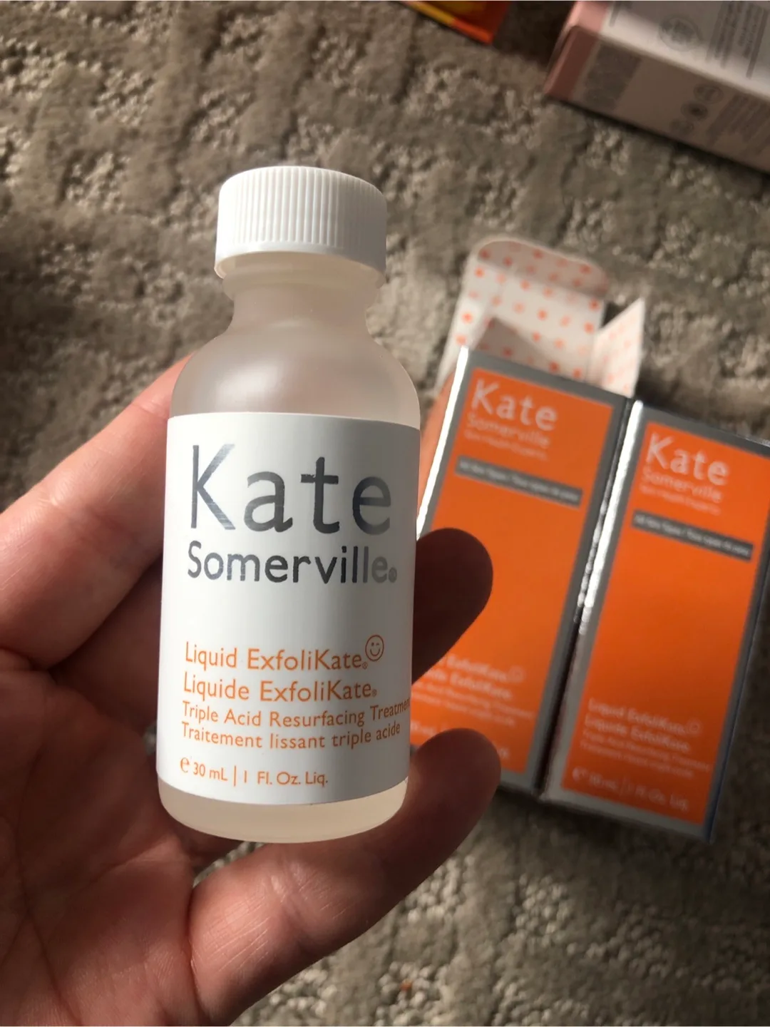 $15 each Kate Somerville Liquid ExfoliKate image indicator(2)