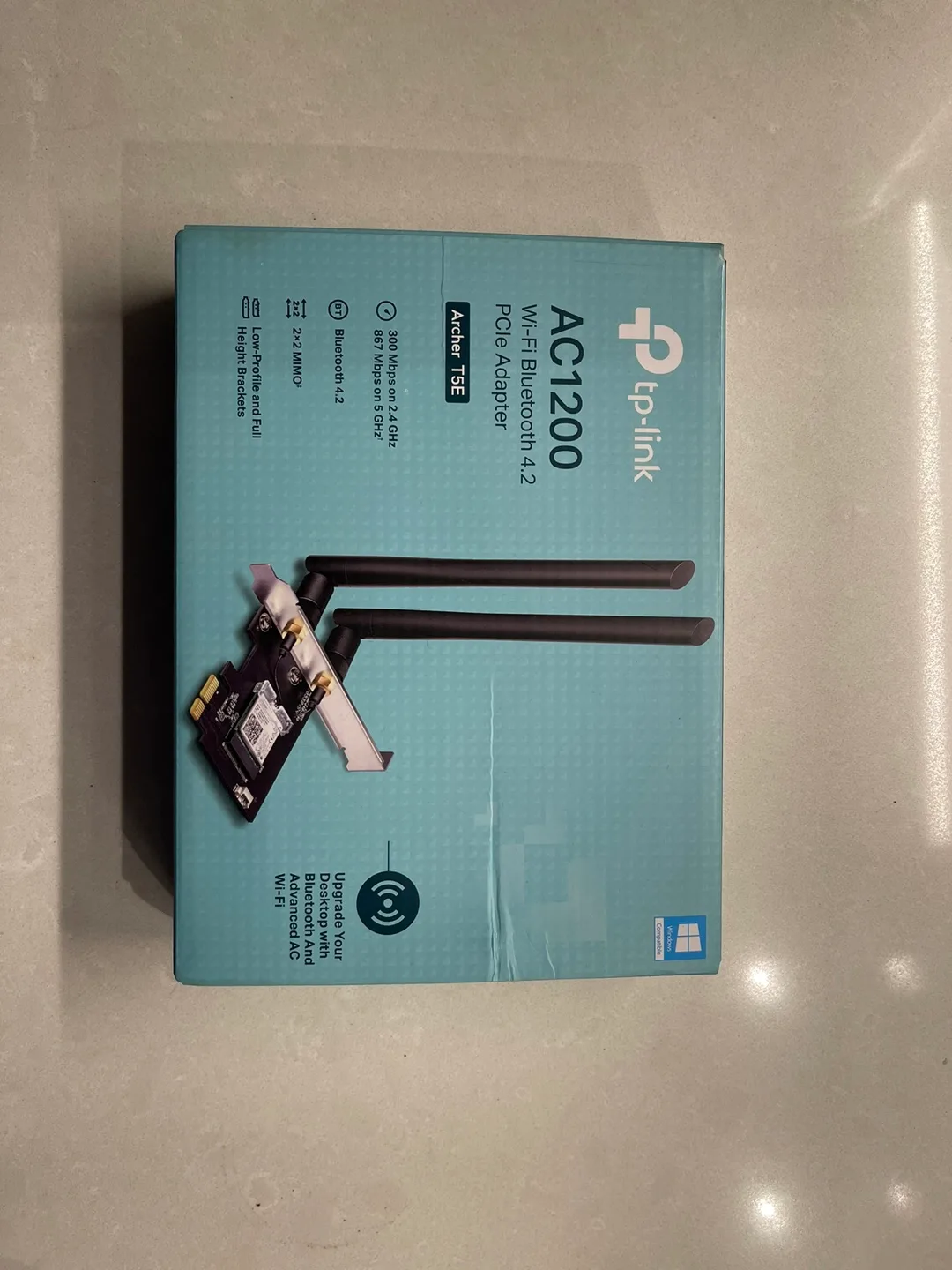 Wi-Fi/Bluetooth PCIe adapter thumbnail