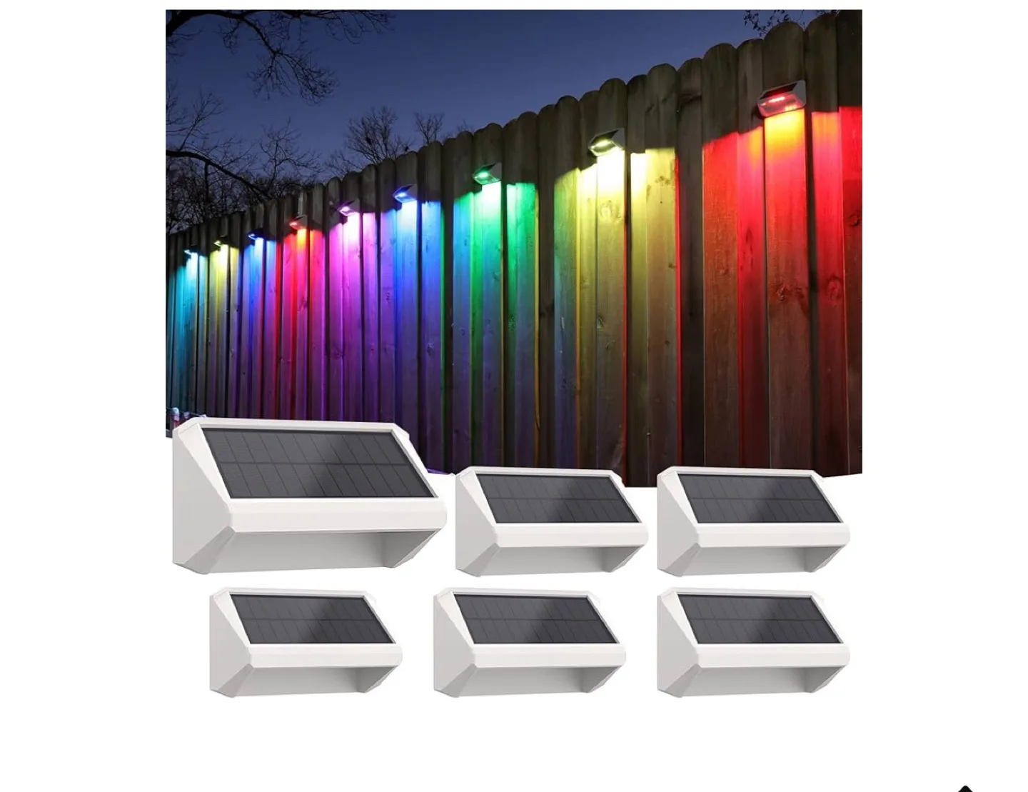 New Bridika Solar Fence Lights thumbnail