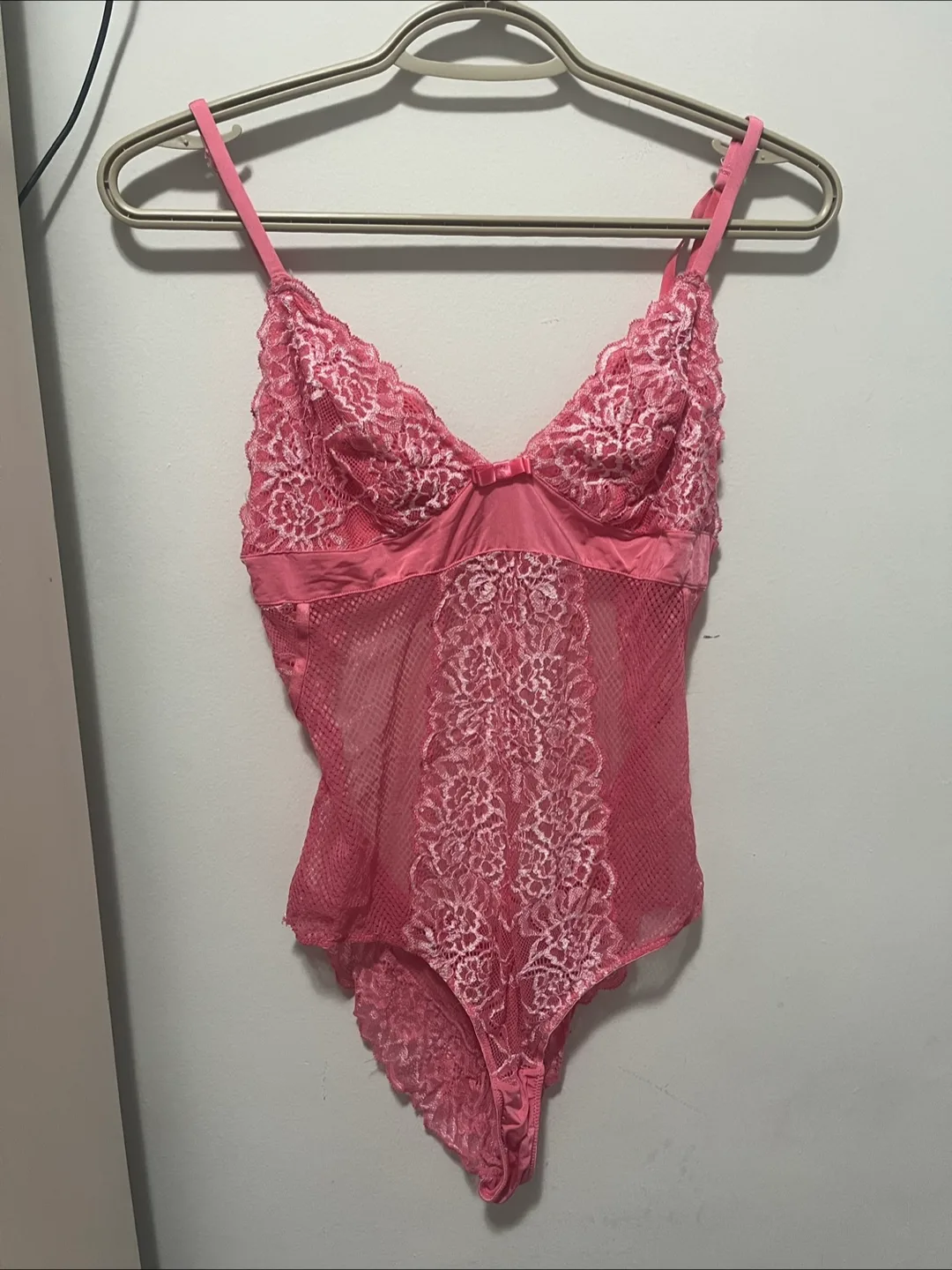 Pink Lace Bodysuit thumbnail