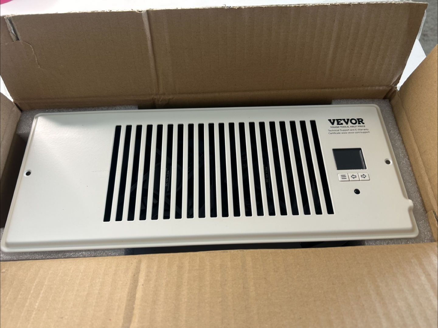 VEVOR Register Booster Fan - photo 3