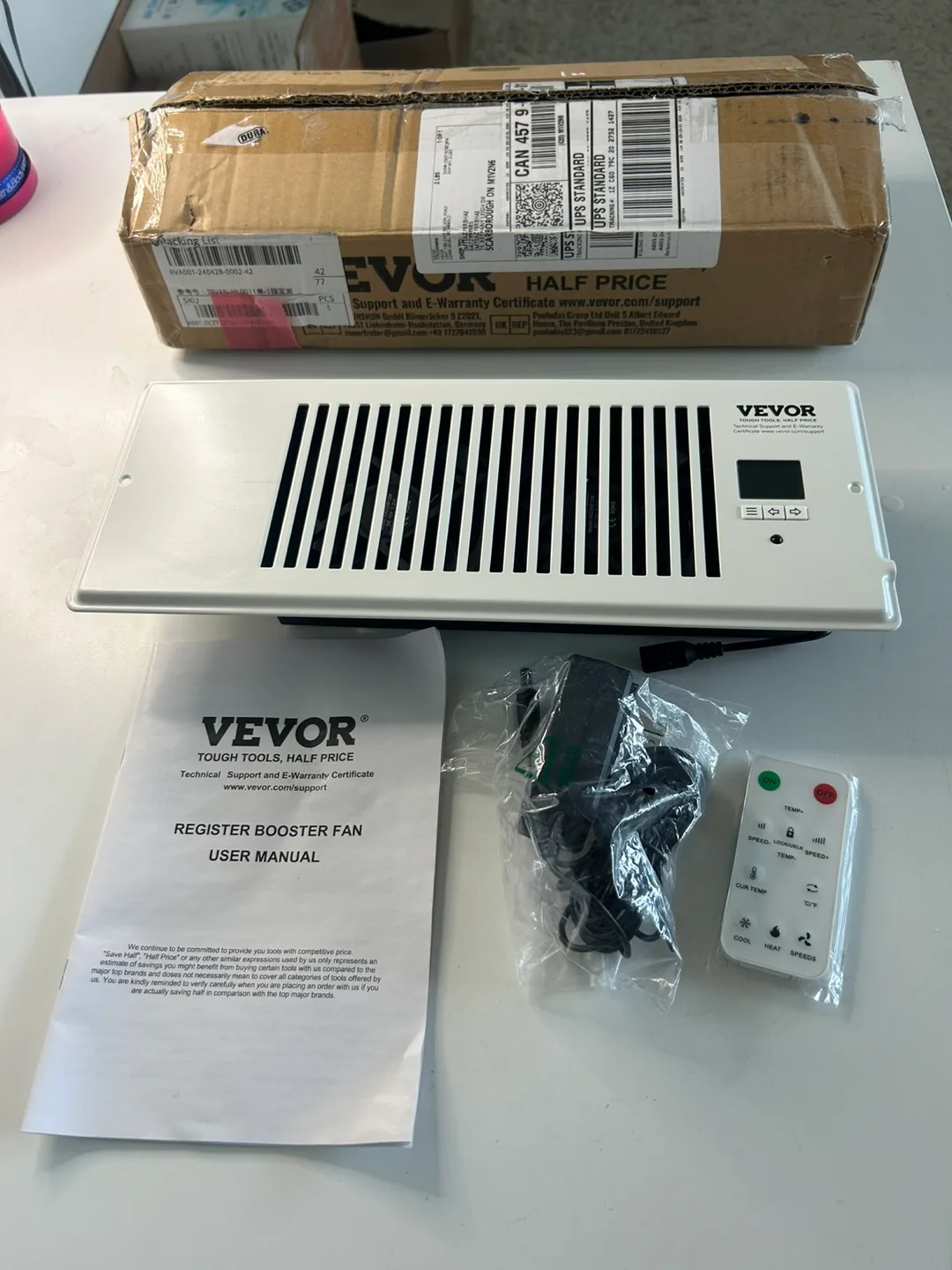 VEVOR Register Booster Fan thumbnail