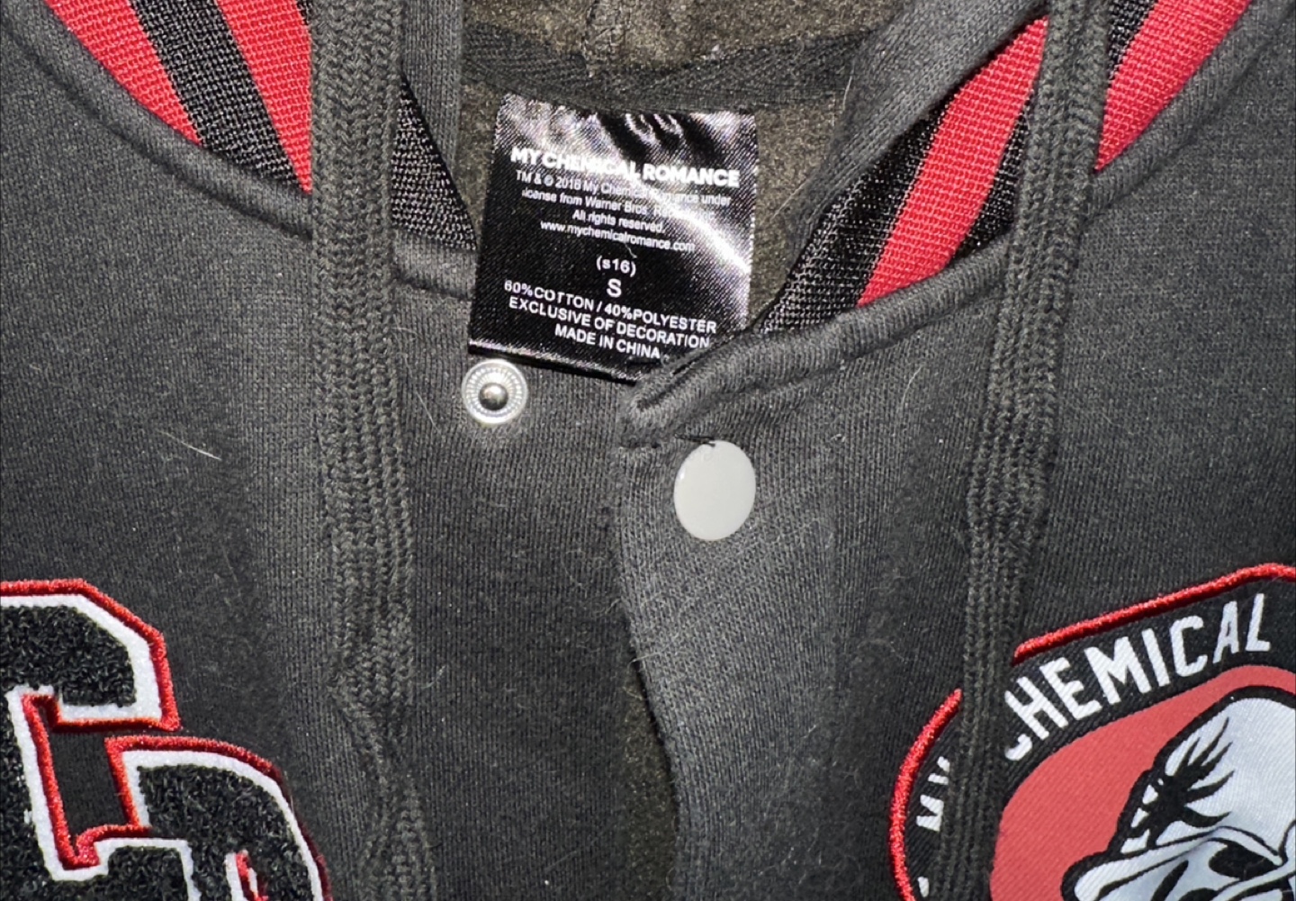 My Chemical Romance Black Parade Varsity Hoodie🥕 - photo 3