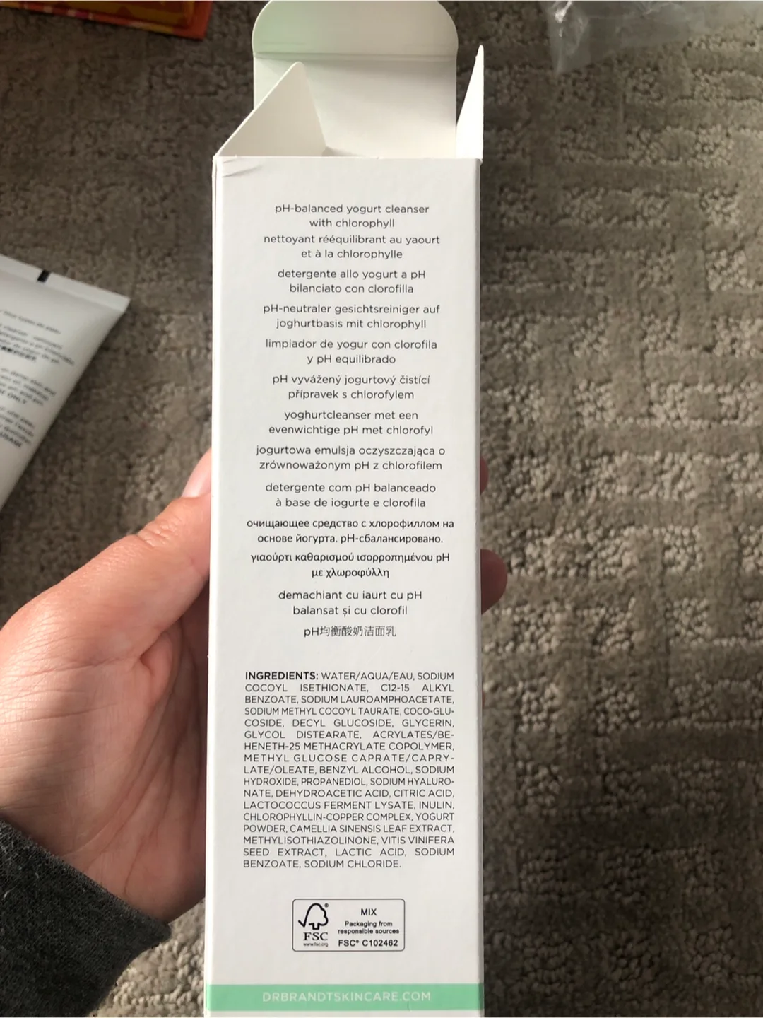 Dr. Brandt Clean Biotic pH-Balanced Yogurt Cleanser image indicator(5)