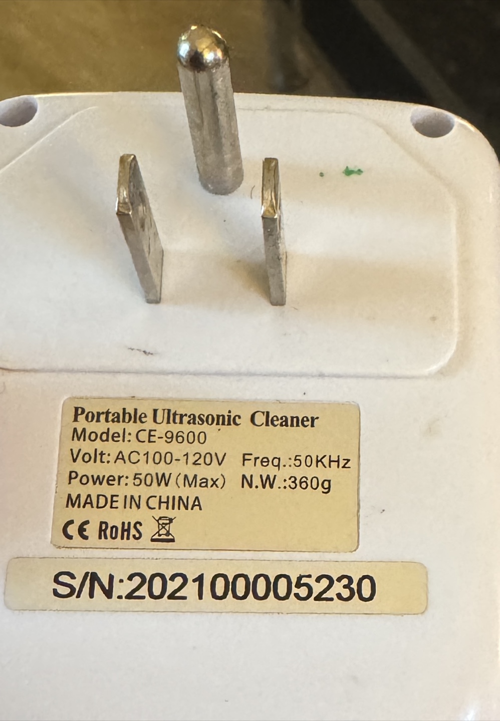 Ultrasonic Cleaner with collapsible basin - photo 5
